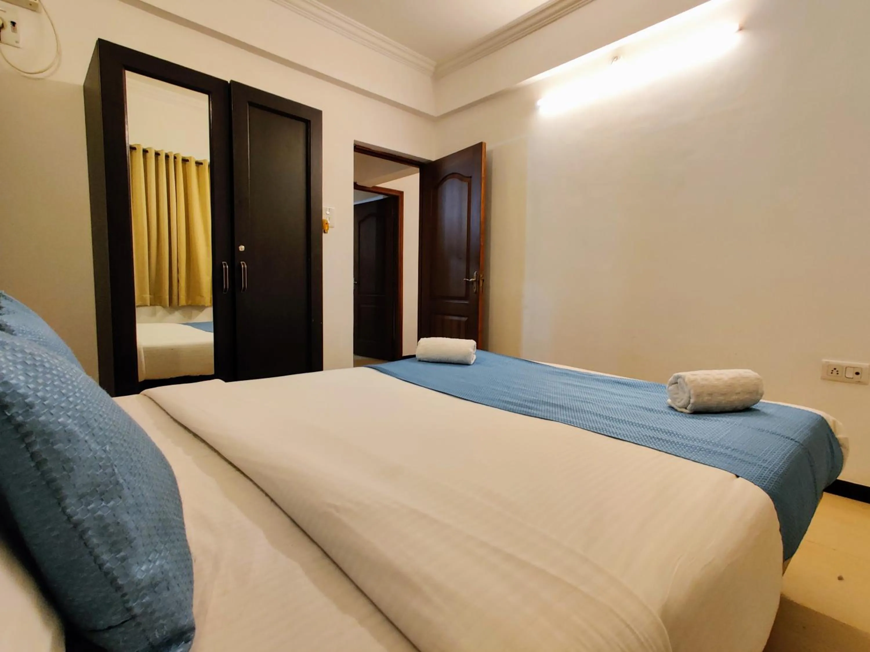 Bed in Ivy Retreat Apartments, Baga, Goa