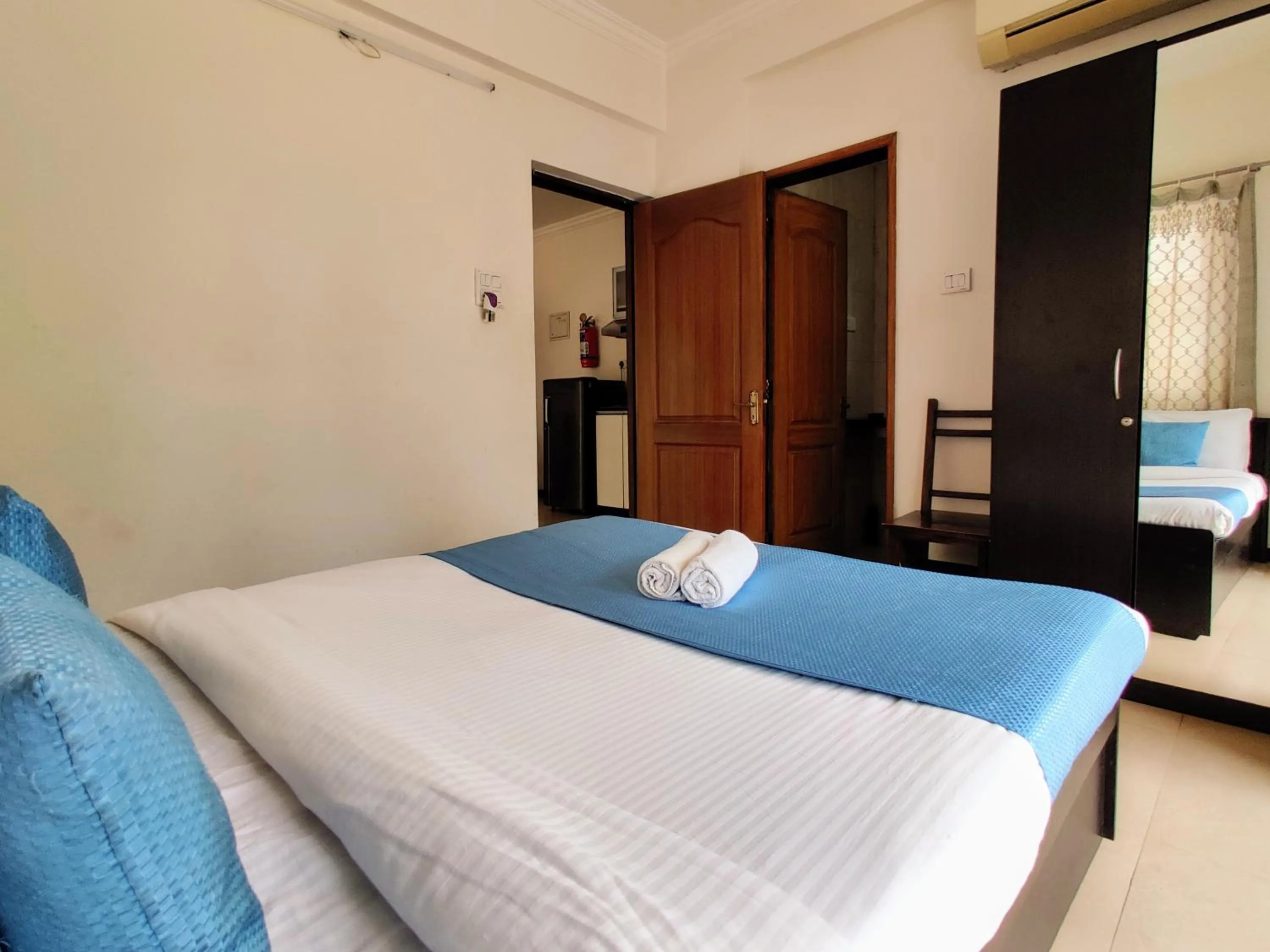 Bed in Ivy Retreat Apartments, Baga, Goa