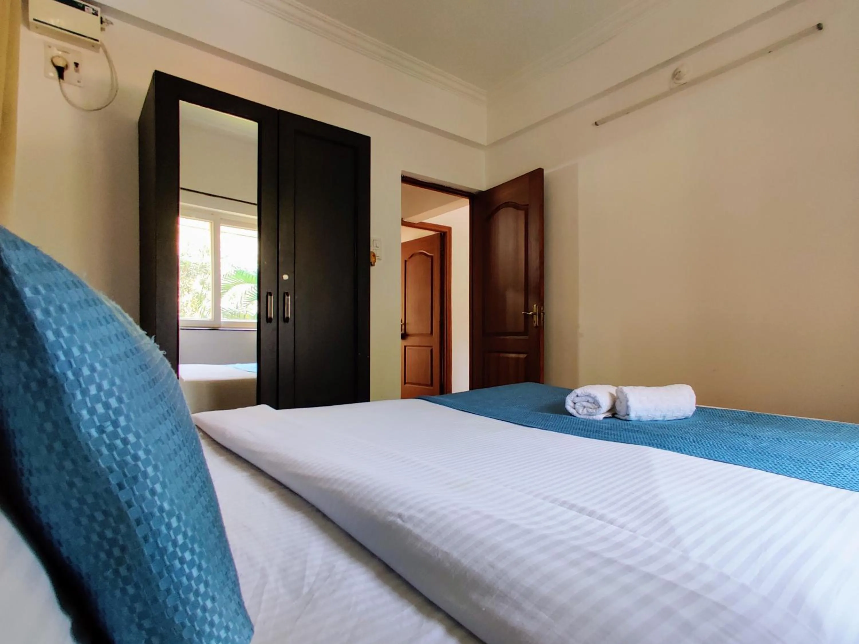 Bed in Ivy Retreat Apartments, Baga, Goa