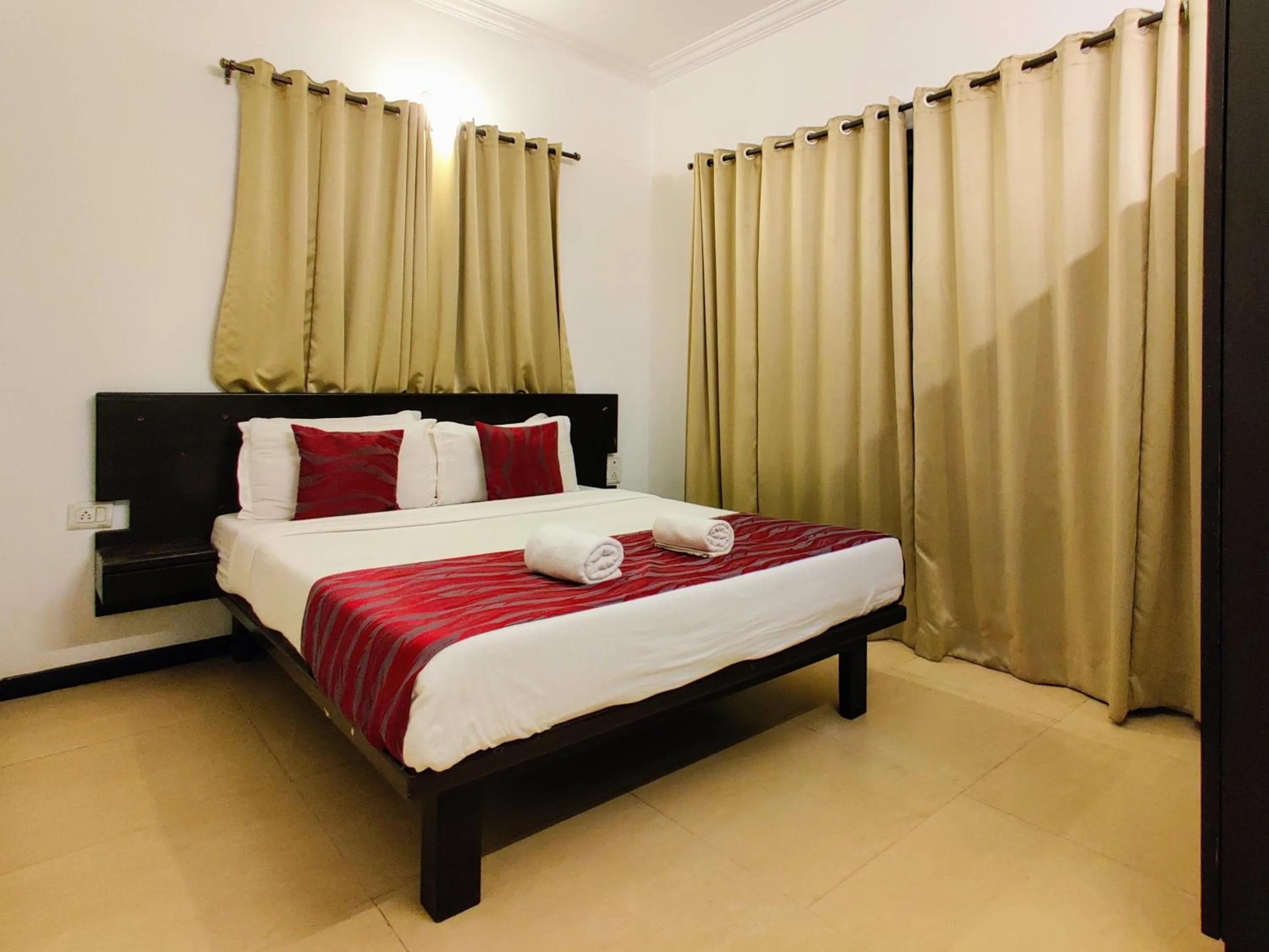 Bed in Ivy Retreat Apartments, Baga, Goa
