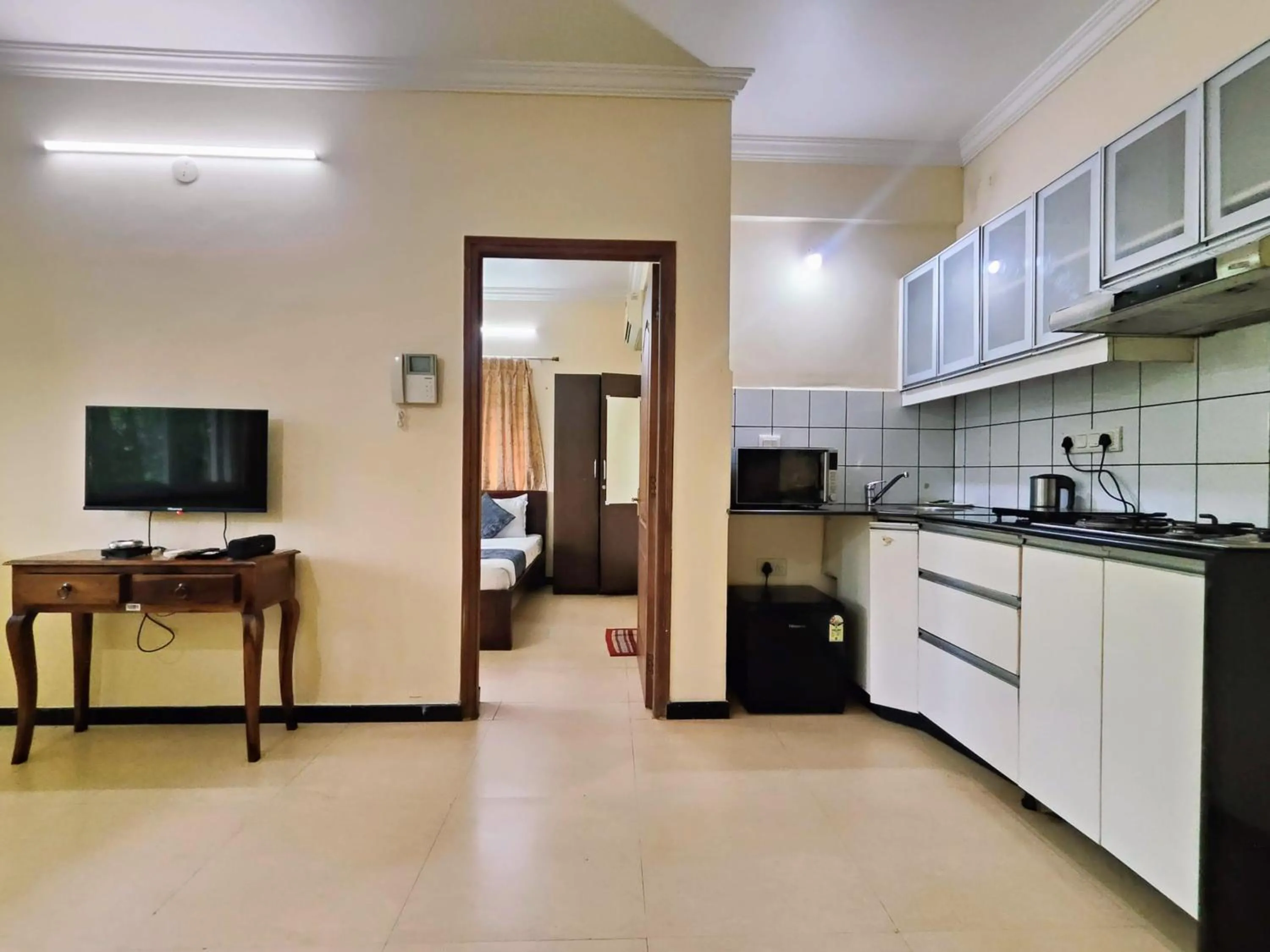 Kitchen or kitchenette in Ivy Retreat Apartments, Baga, Goa