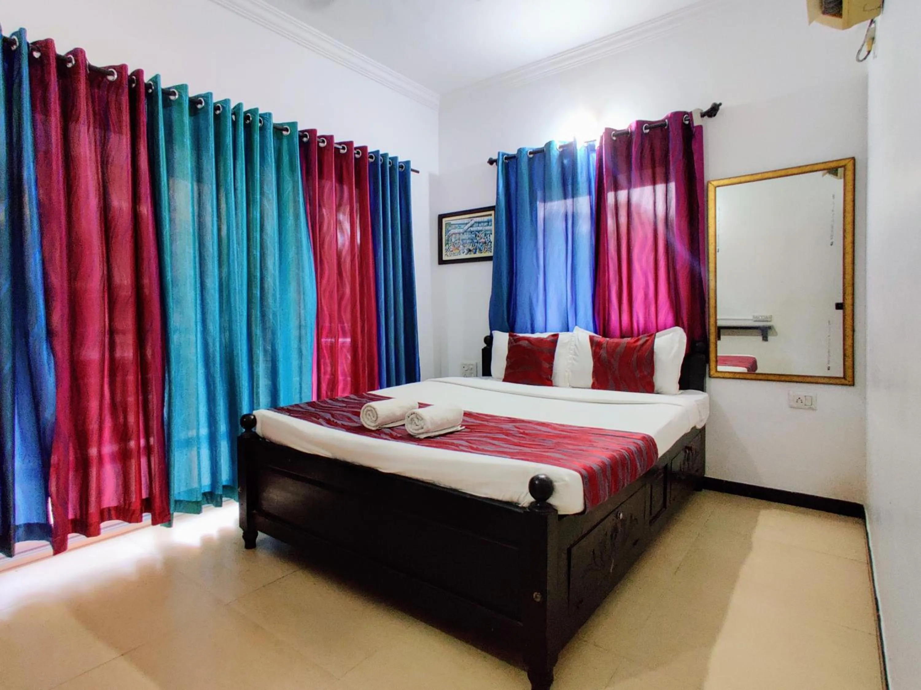 Bed in Ivy Retreat Apartments, Baga, Goa