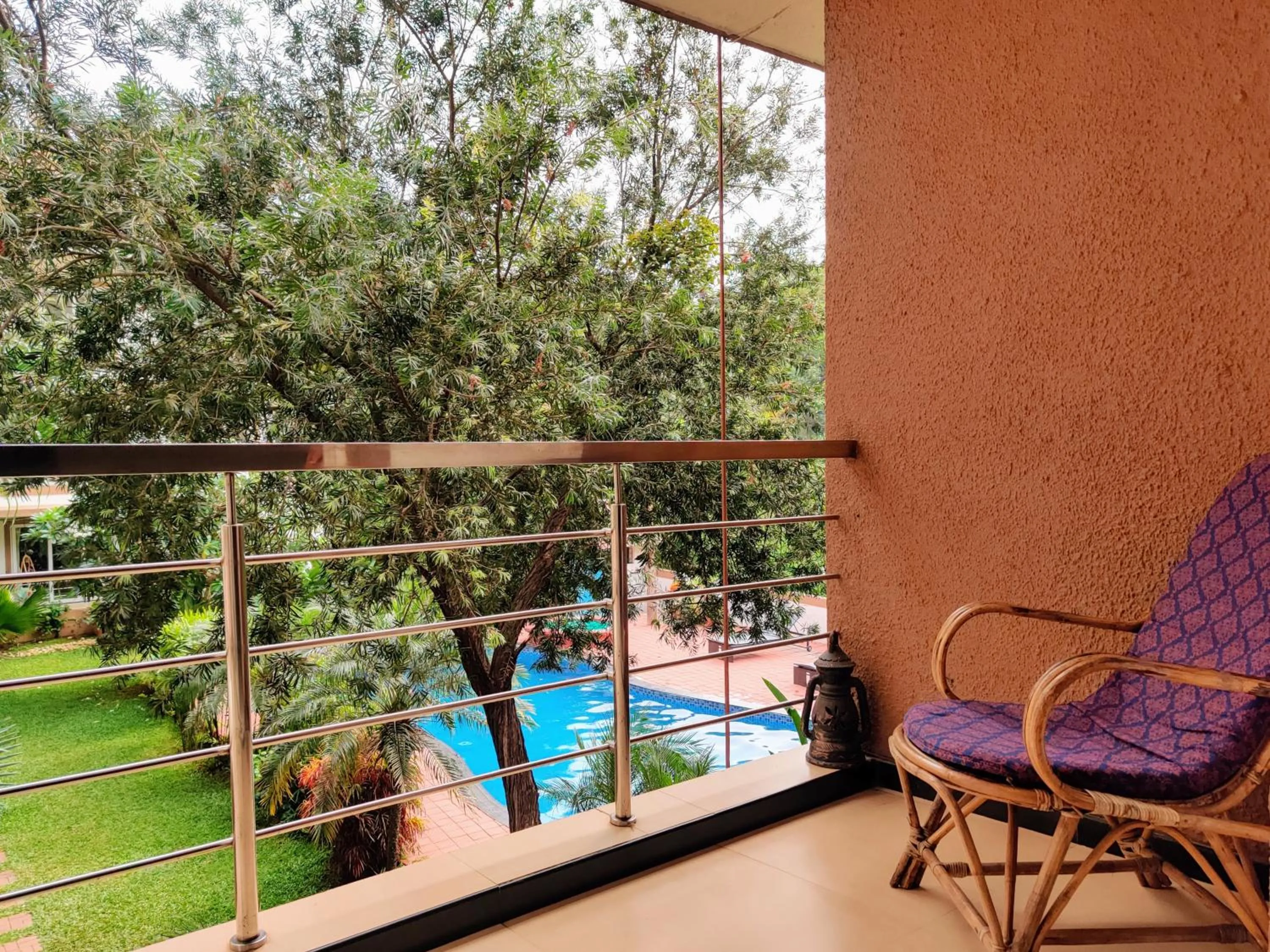 Balcony/Terrace in Ivy Retreat Apartments, Baga, Goa