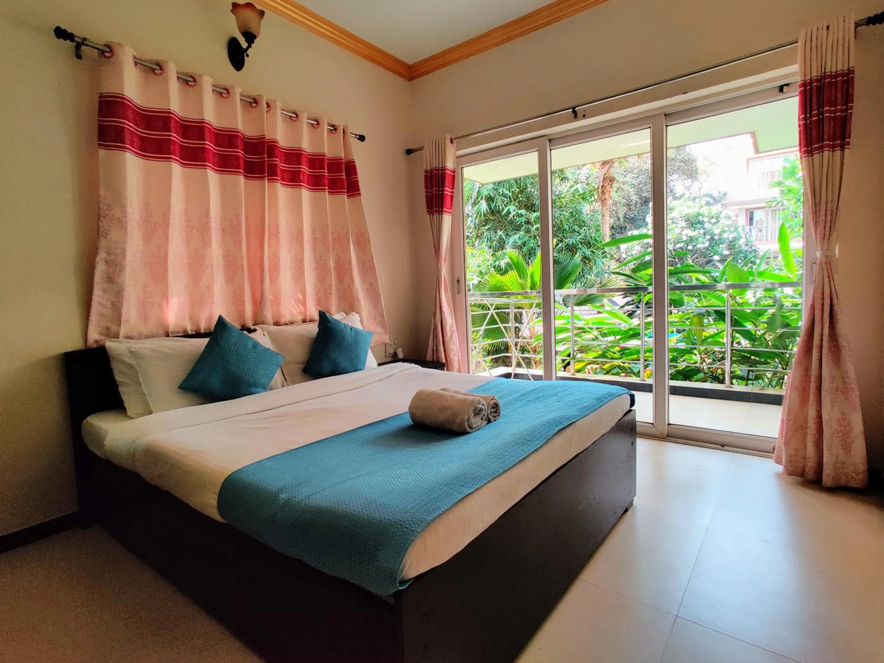 Bed in Ivy Retreat Apartments, Baga, Goa