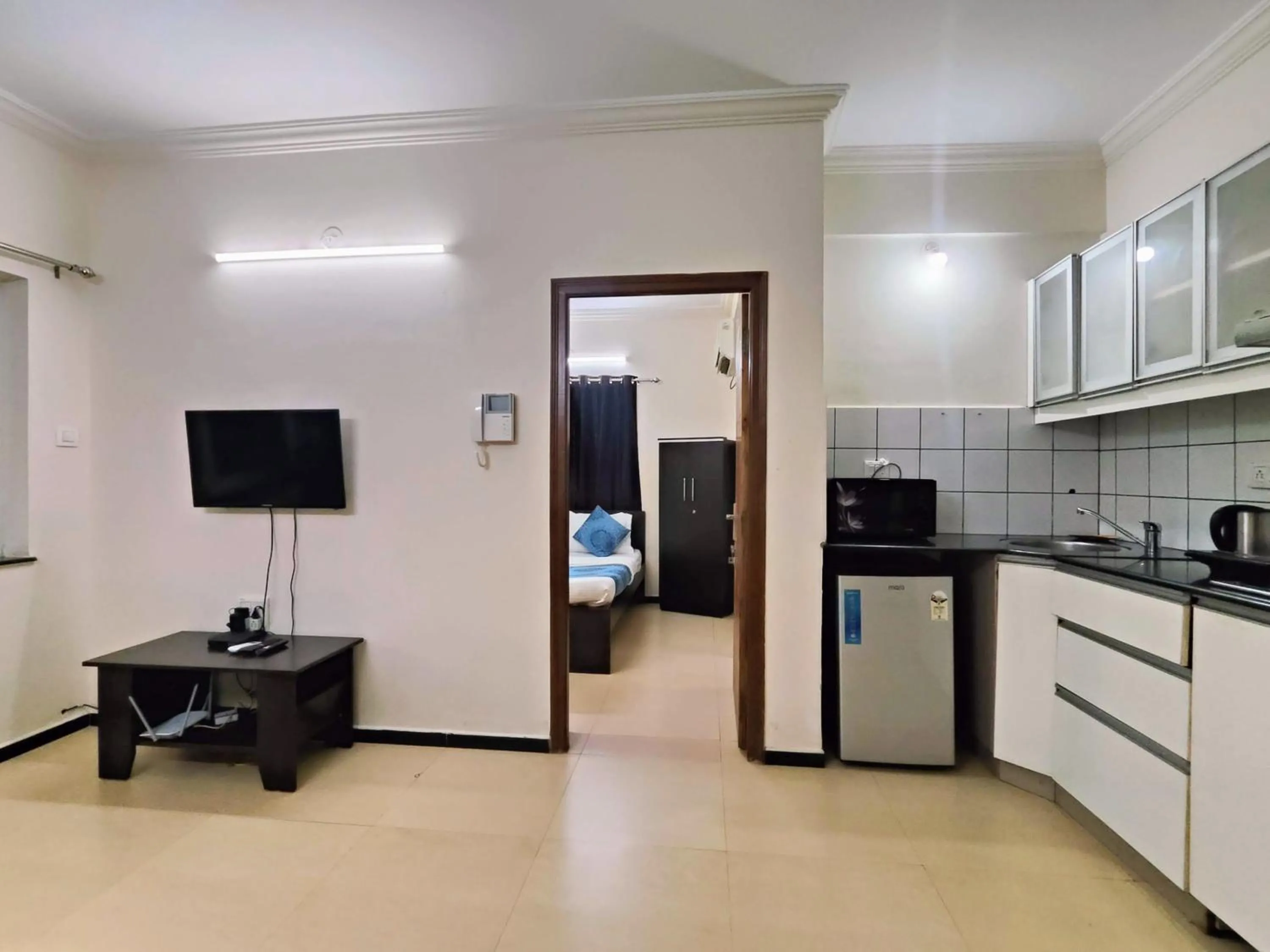 Kitchen or kitchenette in Ivy Retreat Apartments, Baga, Goa