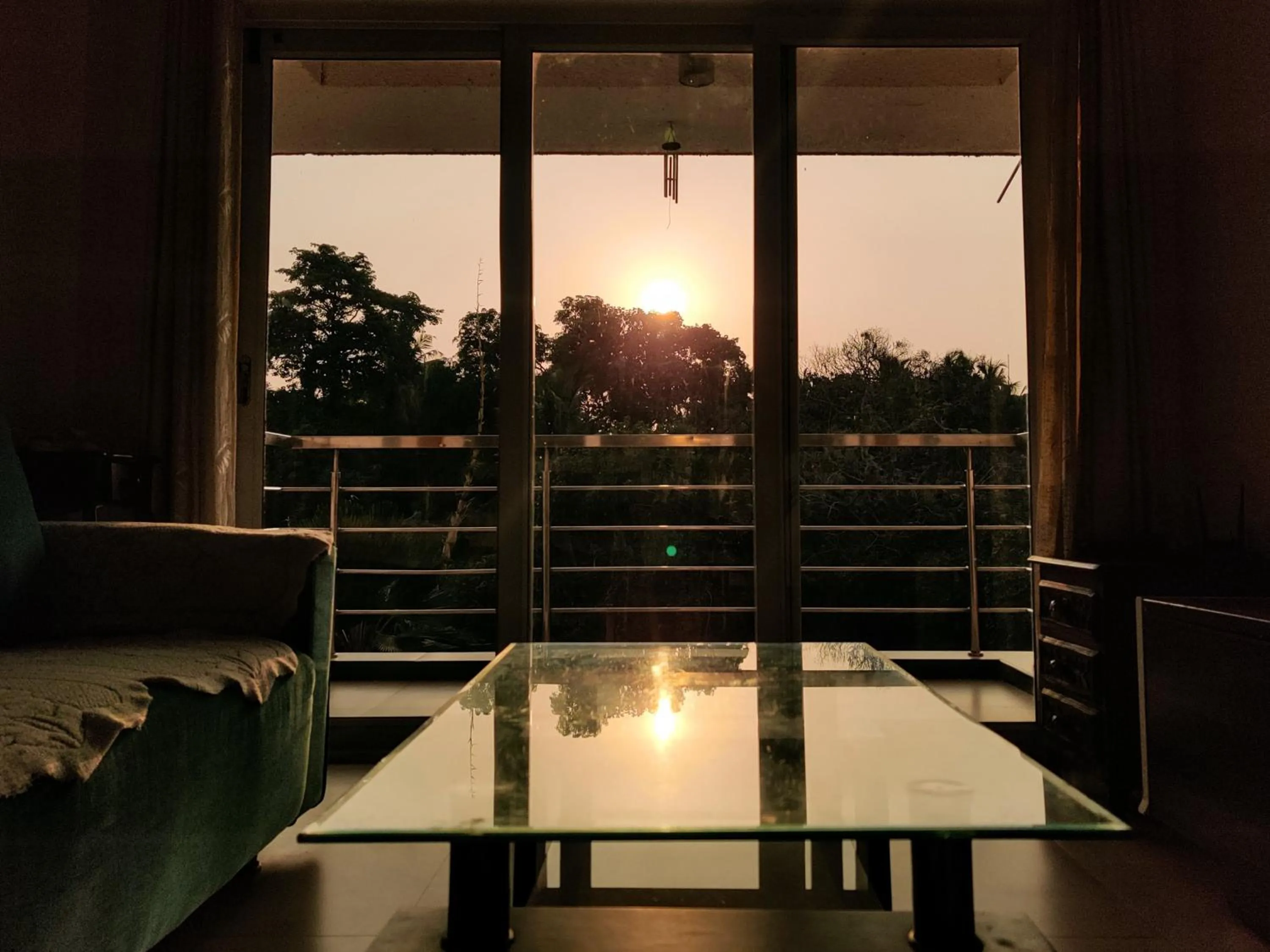 Garden view in Ivy Retreat Apartments, Baga, Goa