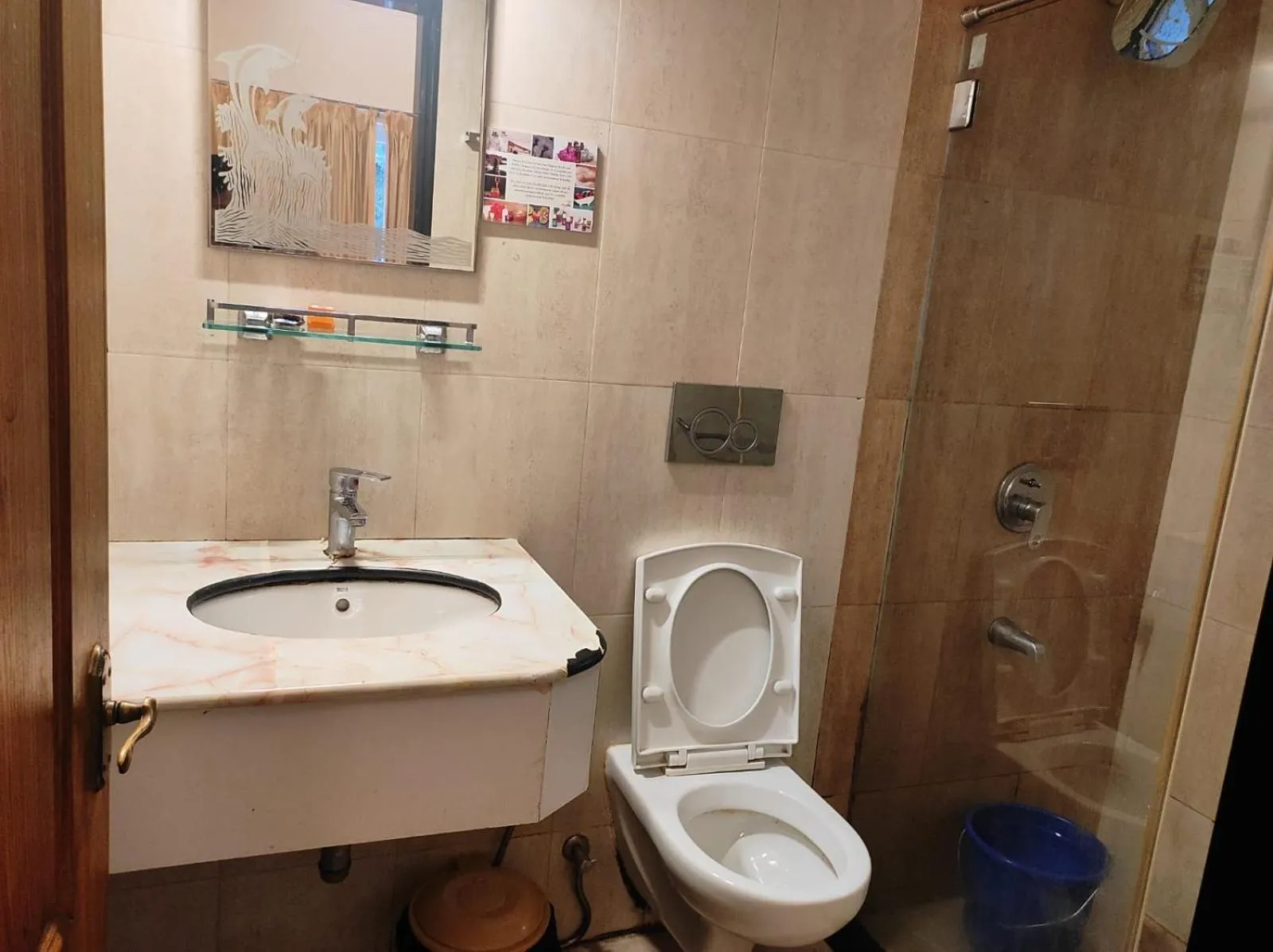 Toilet in Ivy Retreat Apartments, Baga, Goa