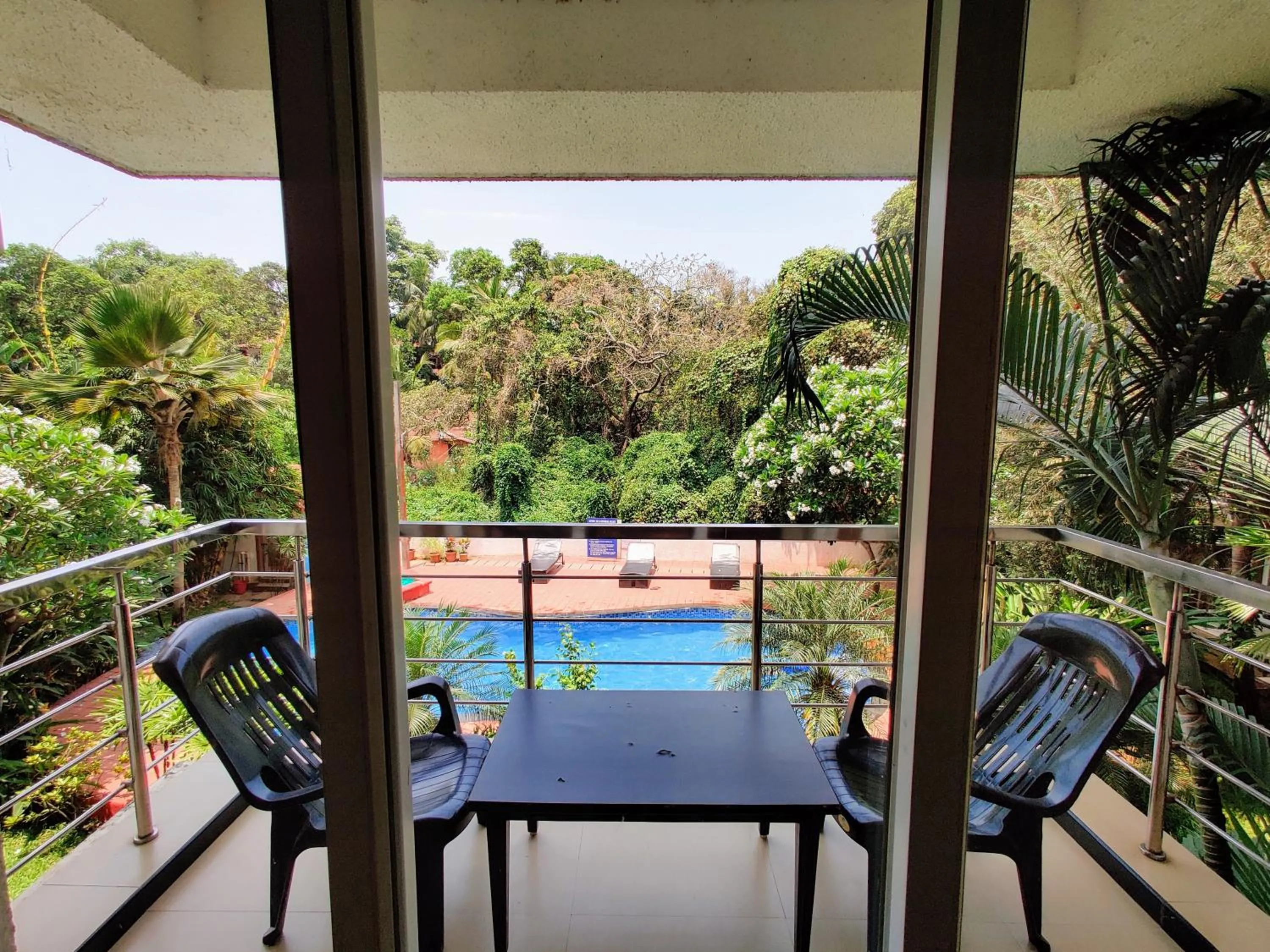 Pool view in Ivy Retreat Apartments, Baga, Goa