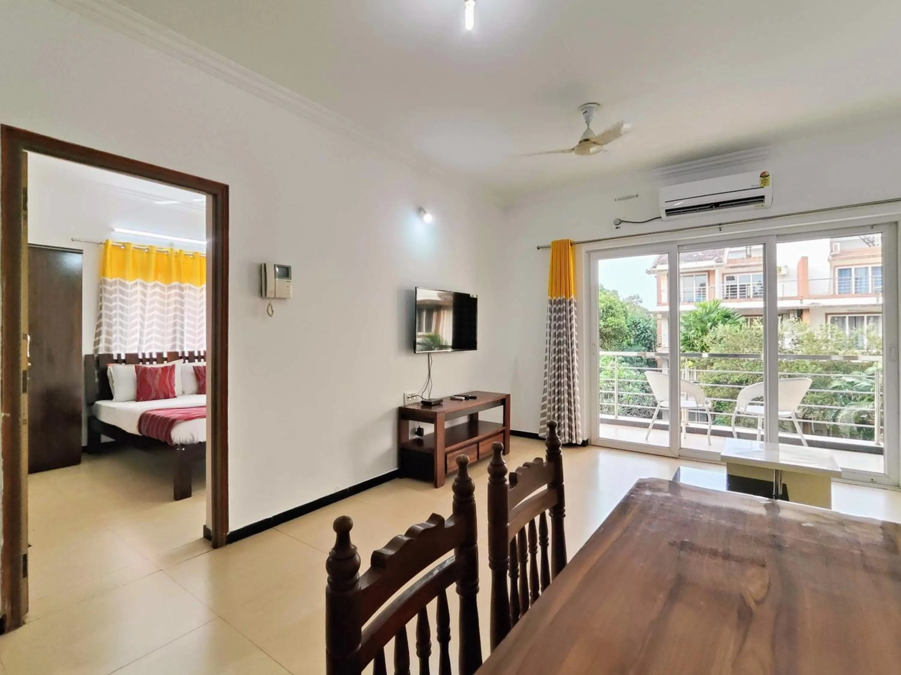 Bed in Ivy Retreat Apartments, Baga, Goa