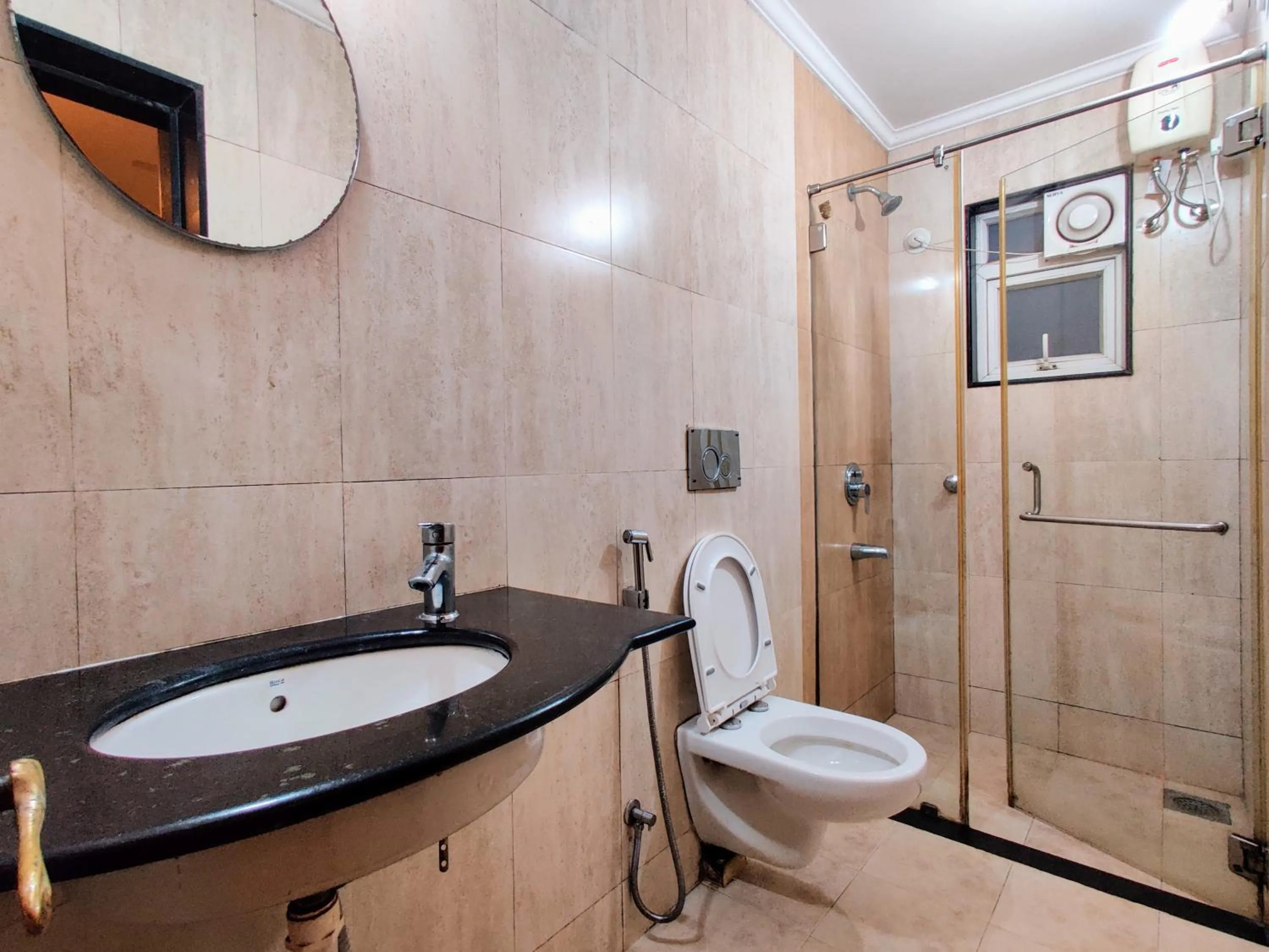 Toilet in Ivy Retreat Apartments, Baga, Goa