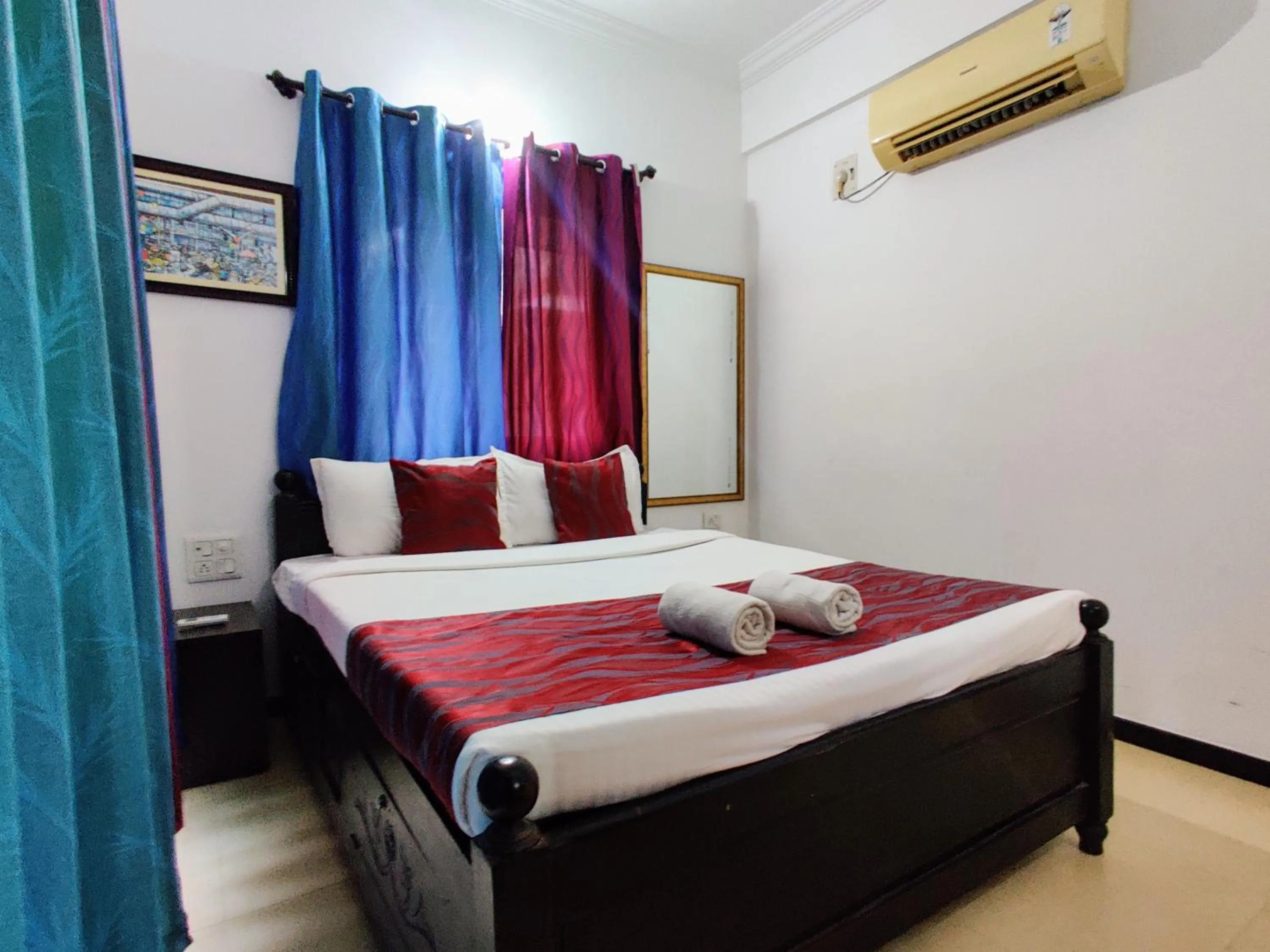 Bed in Ivy Retreat Apartments, Baga, Goa