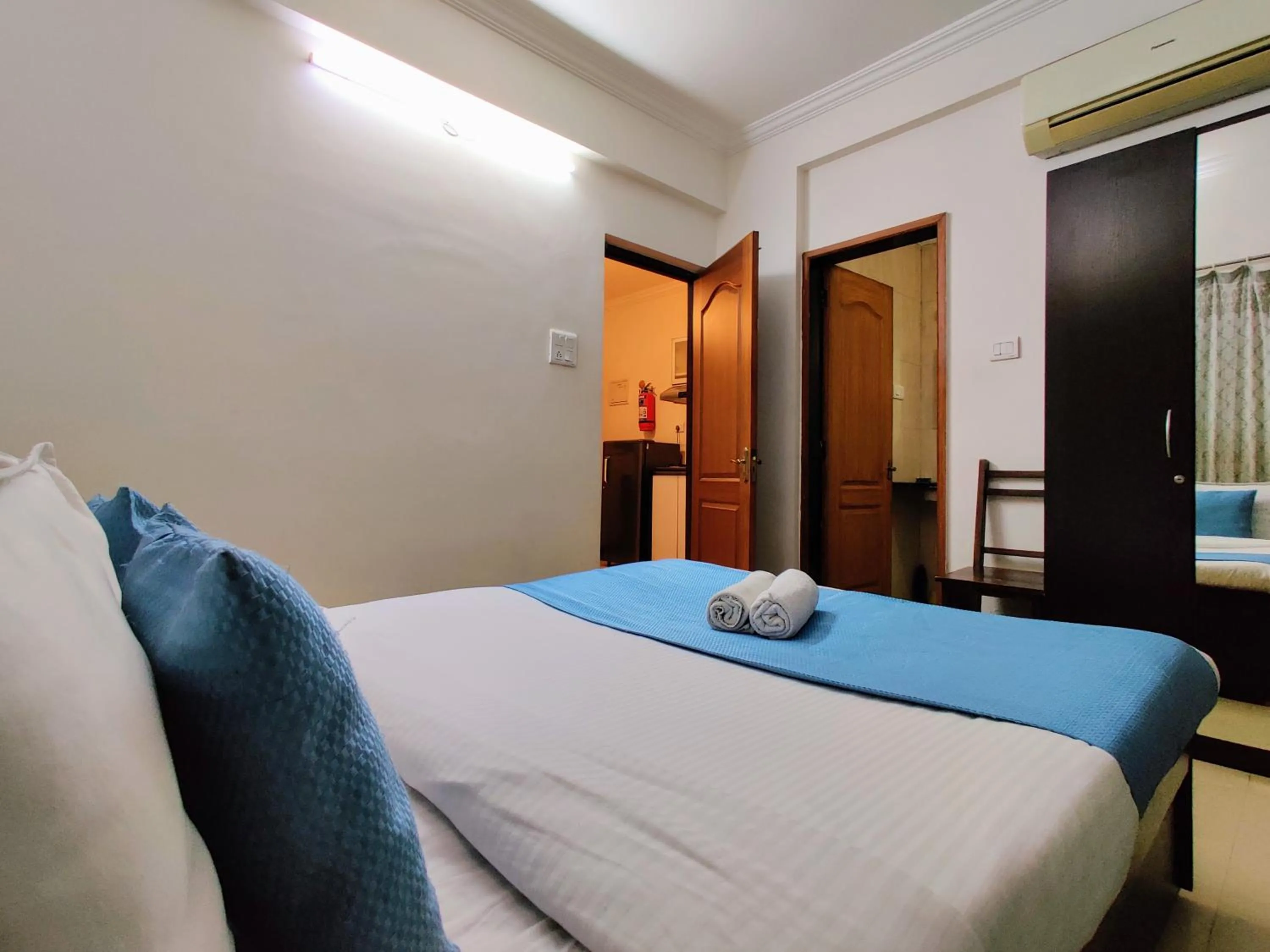 Bed in Ivy Retreat Apartments, Baga, Goa