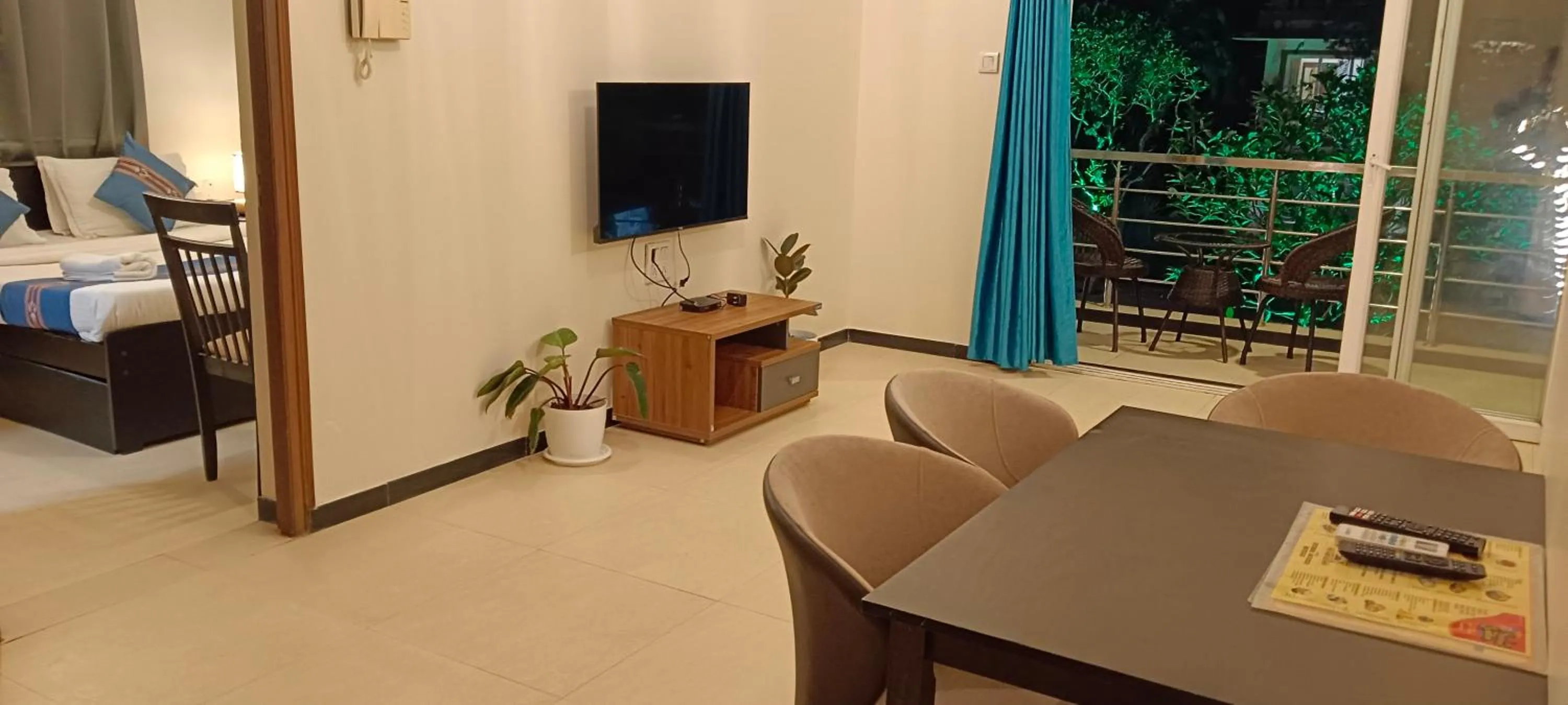 Bed in Ivy Retreat Apartments, Baga, Goa