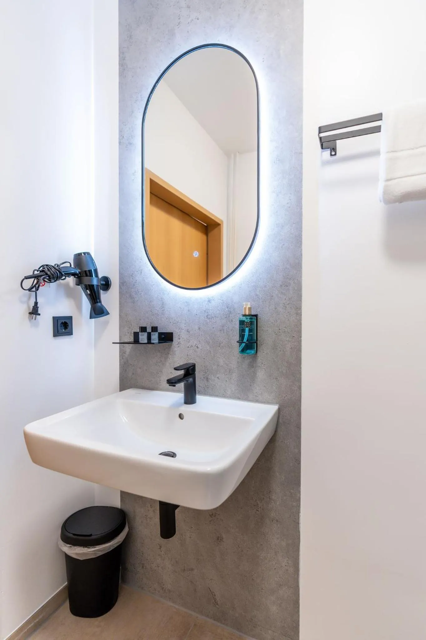 Bathroom in Hotel Bergheim