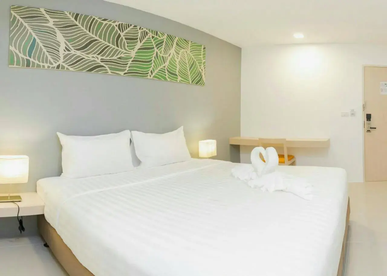 Bed in Trat City Hotel Bed in Trat City Hotel