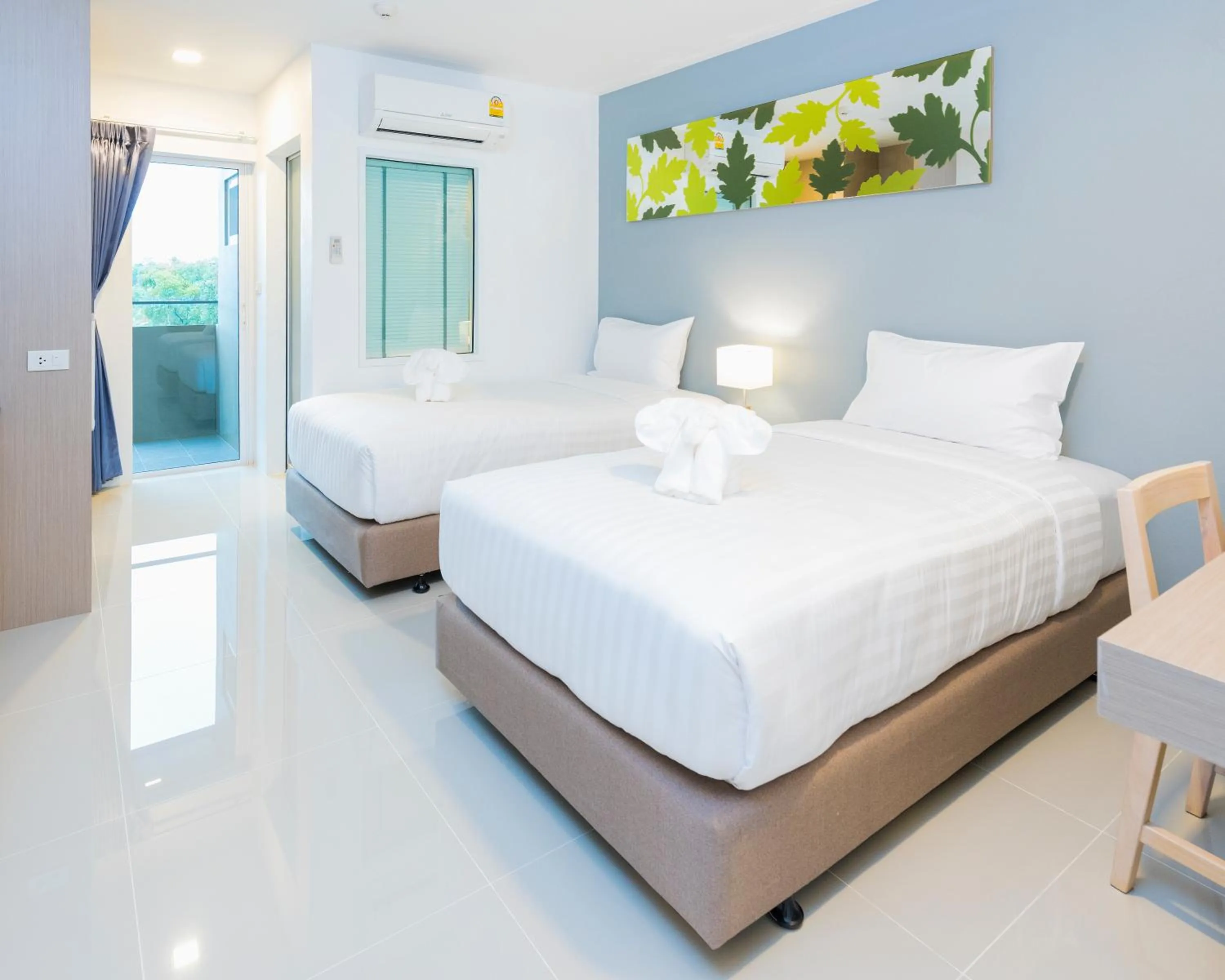 Photo of the whole room in Trat City Hotel