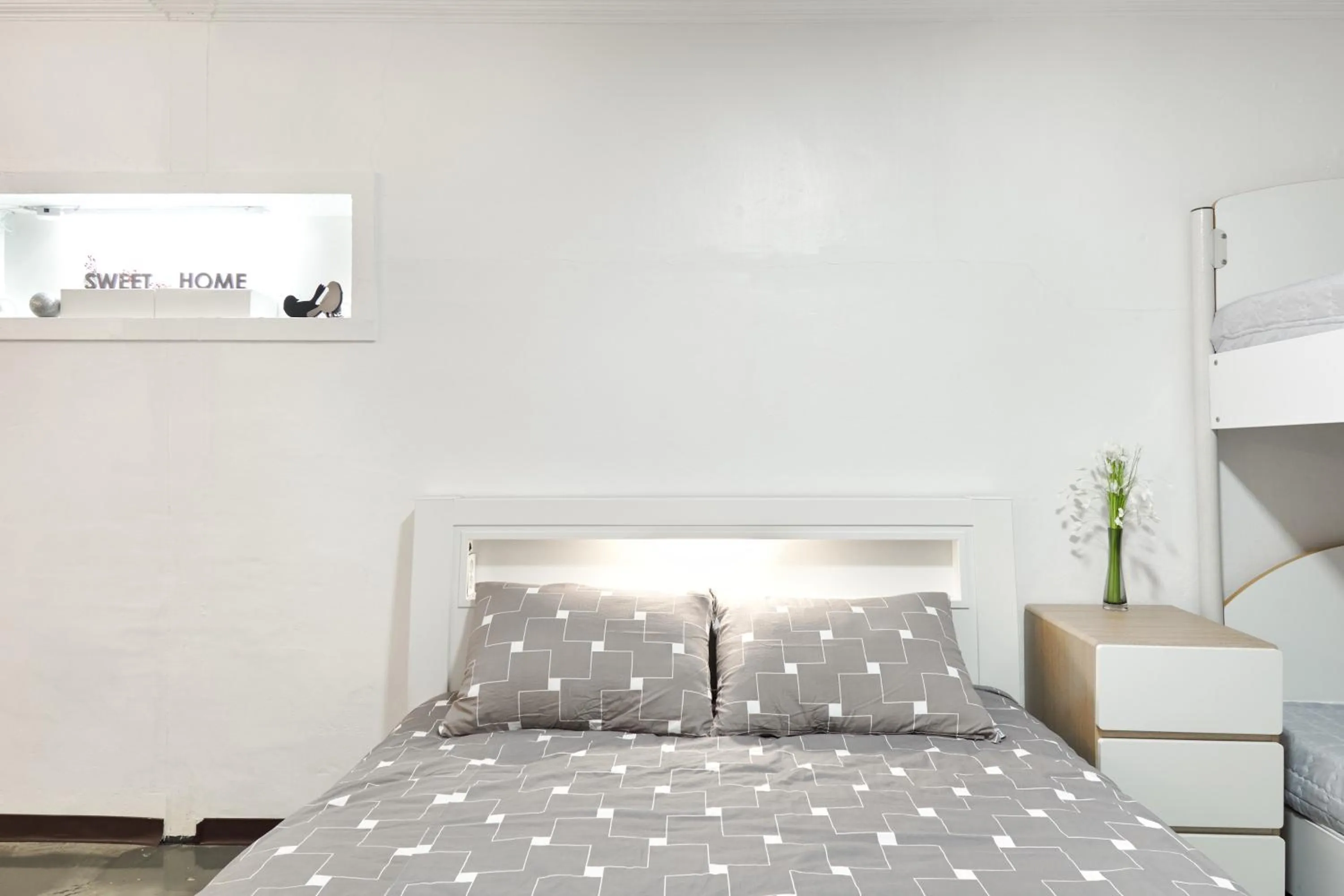 Bed in Jun Guesthouse