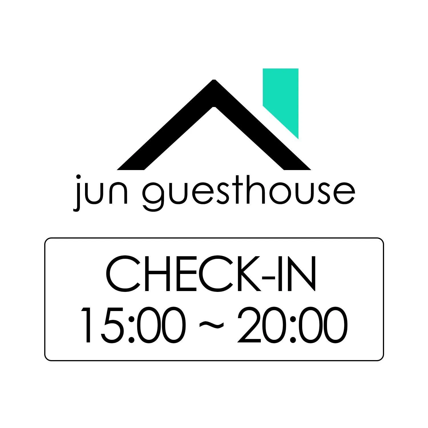 Property logo or sign in Jun Guesthouse