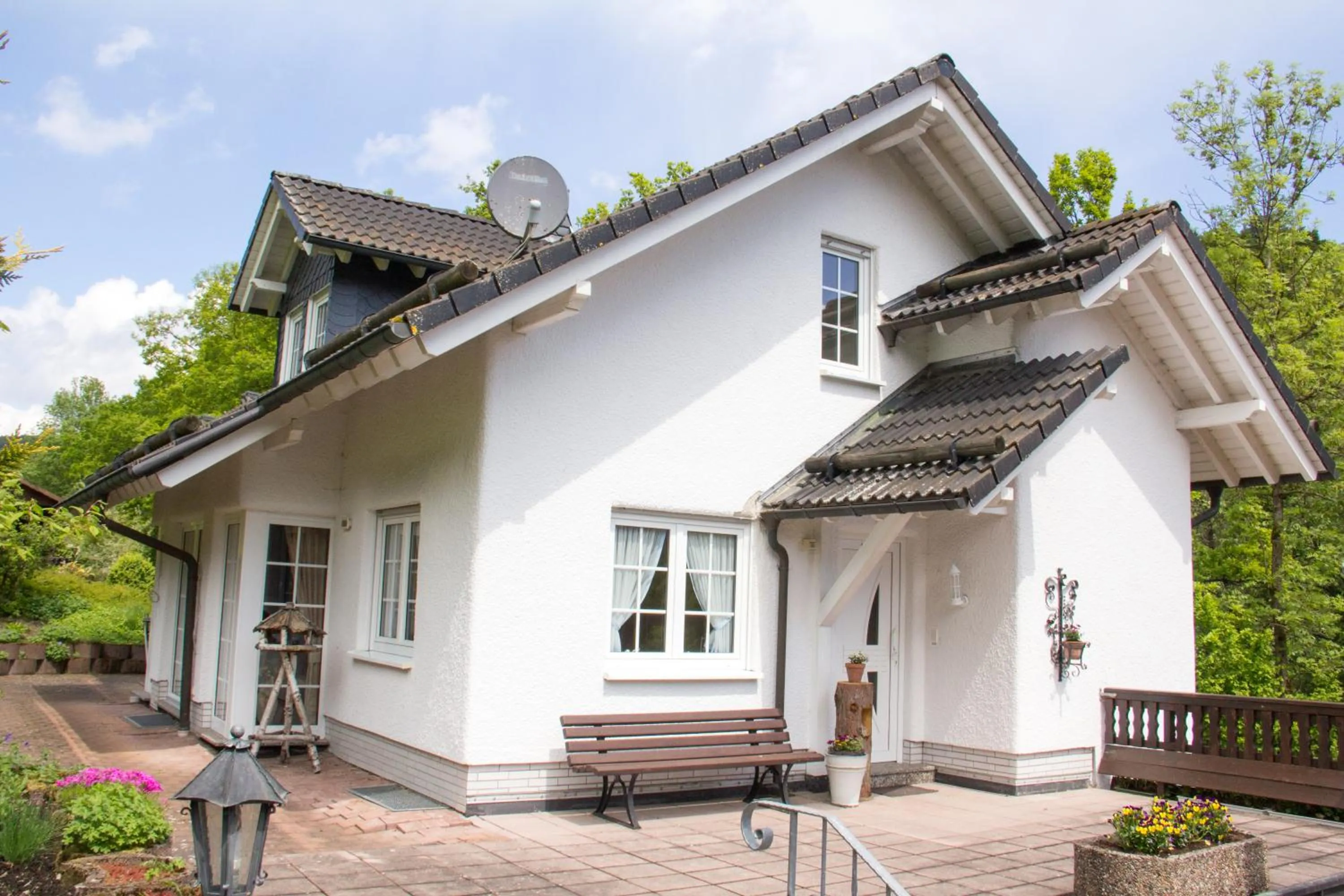 Facade/entrance in Landidyll Landhaus Liesetal