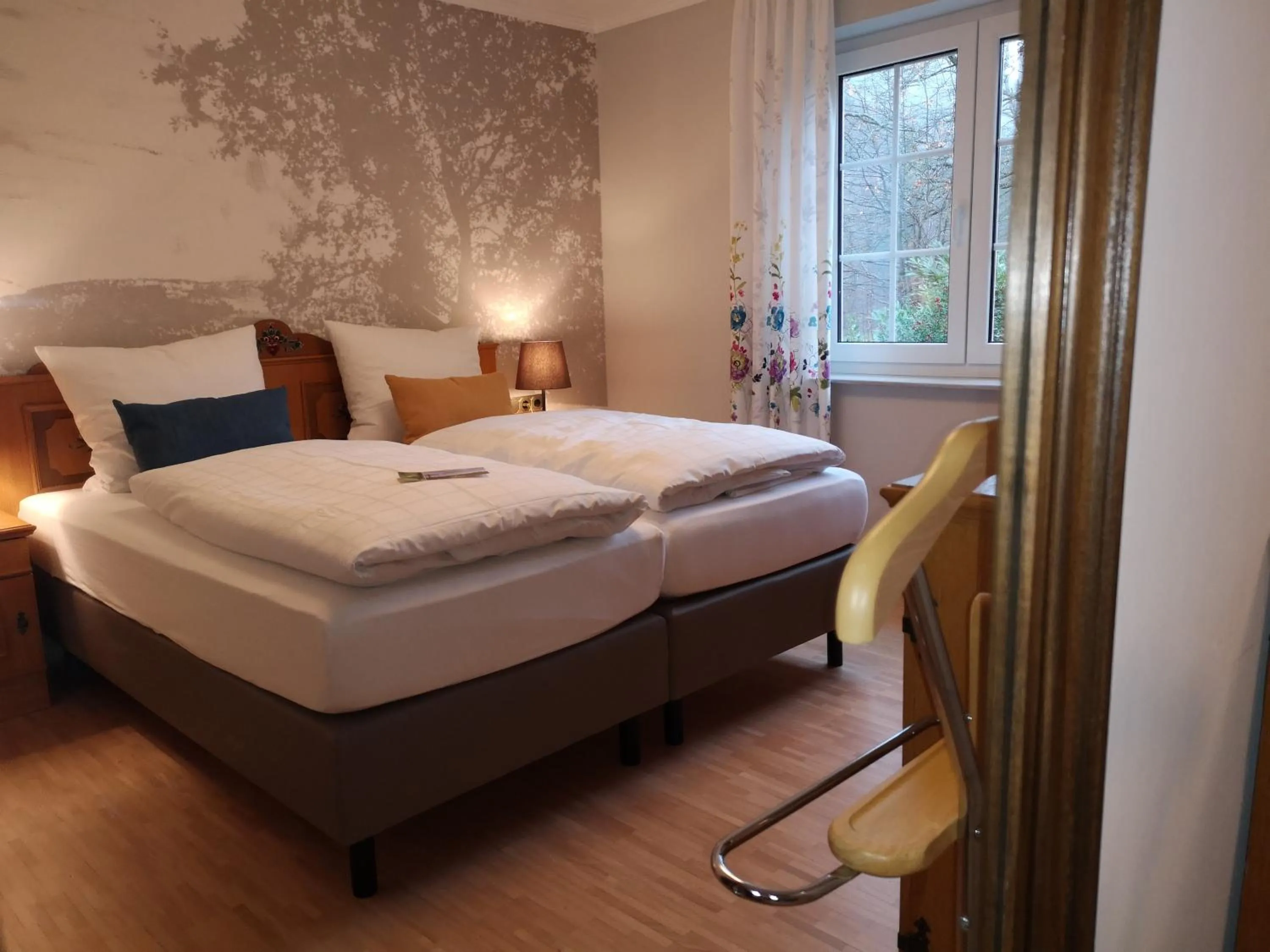 Bedroom, Bed in Landidyll Landhaus Liesetal