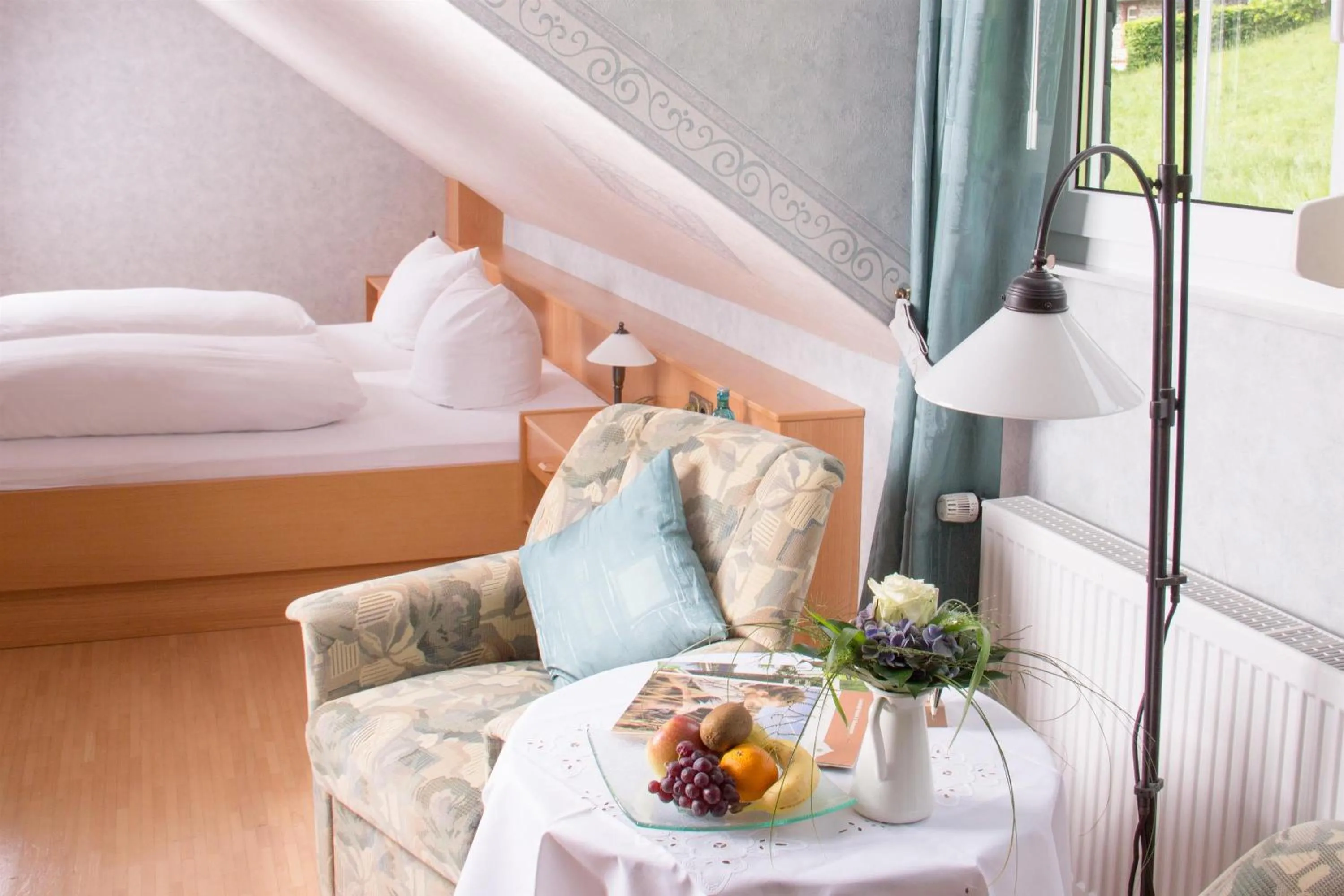 Photo of the whole room, Bed in Landidyll Landhaus Liesetal