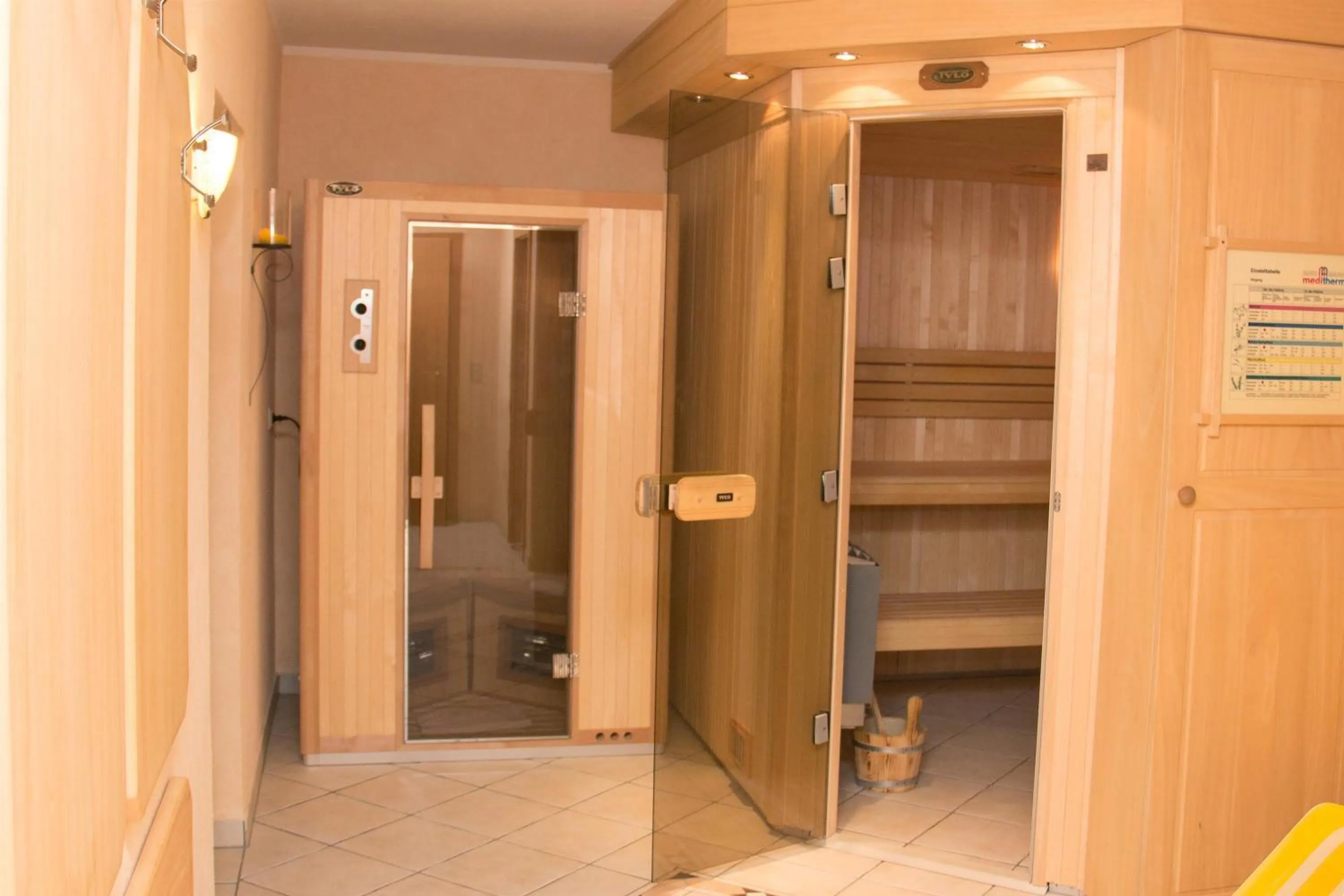 Sauna in Landidyll Landhaus Liesetal