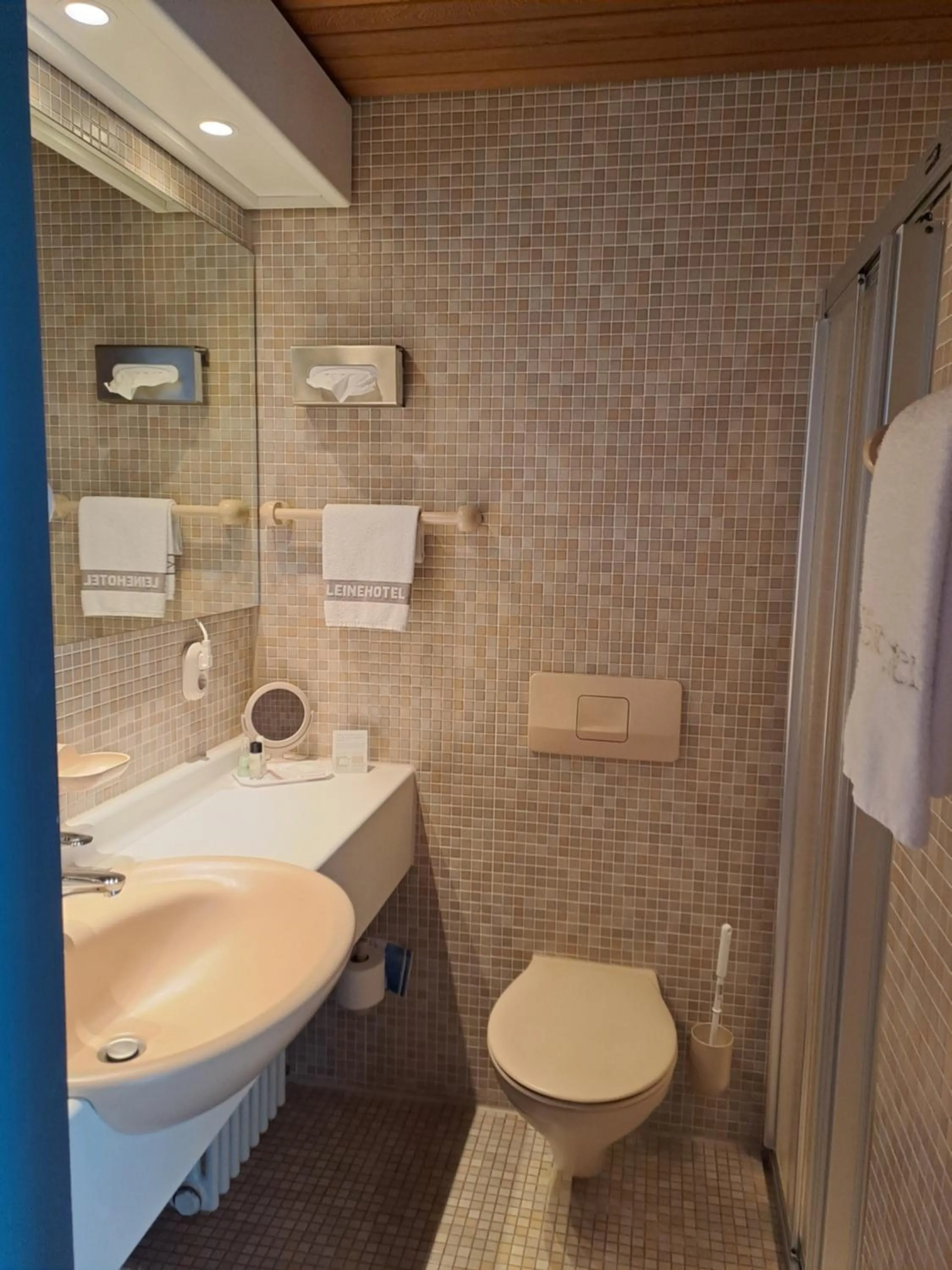 Bathroom in Leine Hotel