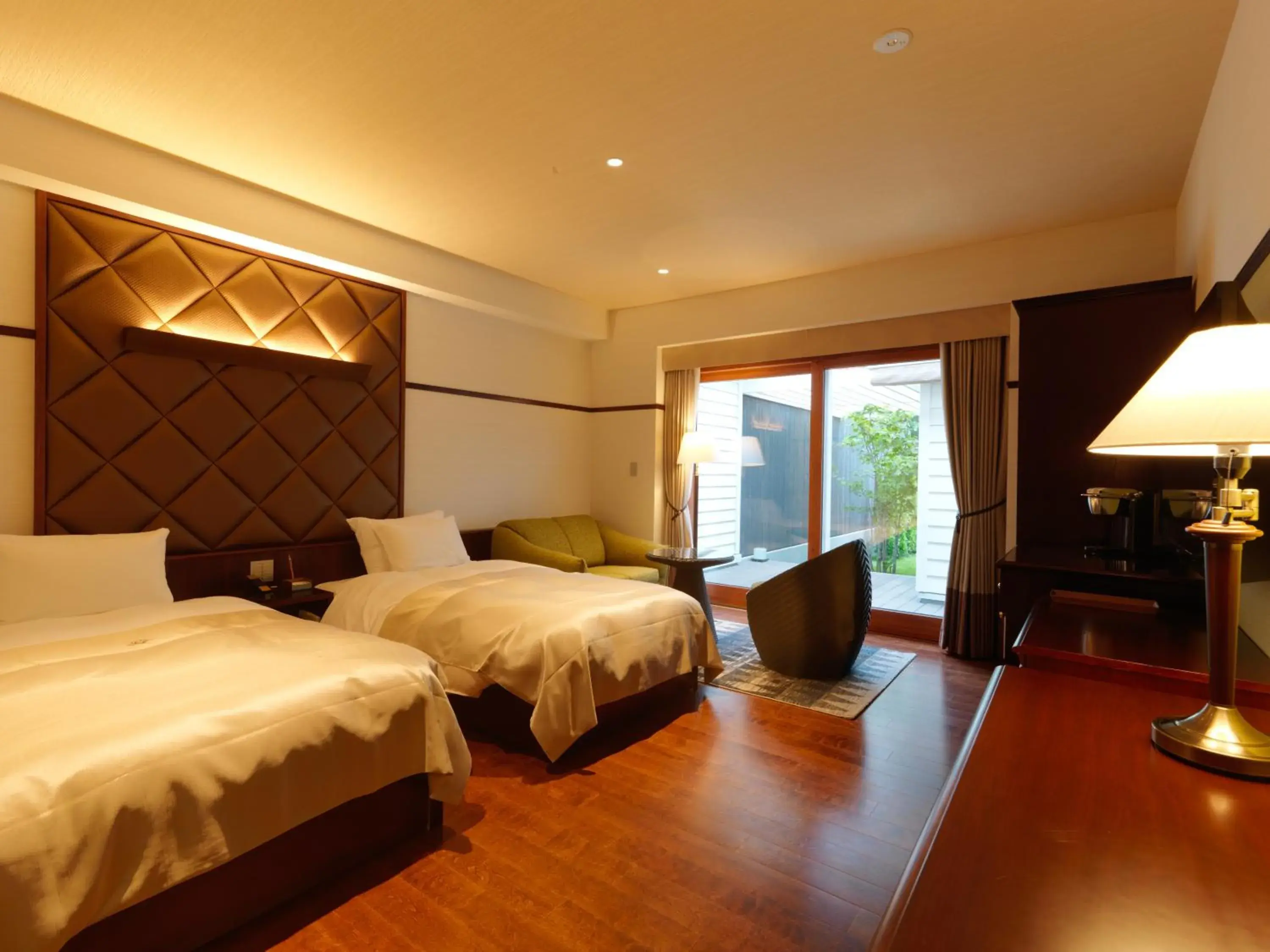 Bedroom, Bed in Hakodate Onuma Tsuruga Resort EPUY- 30km from Hakodate Station Bedroom, Bed in Hakodate Onuma Tsuruga Resort EPUY- 30km from Hakodate Station