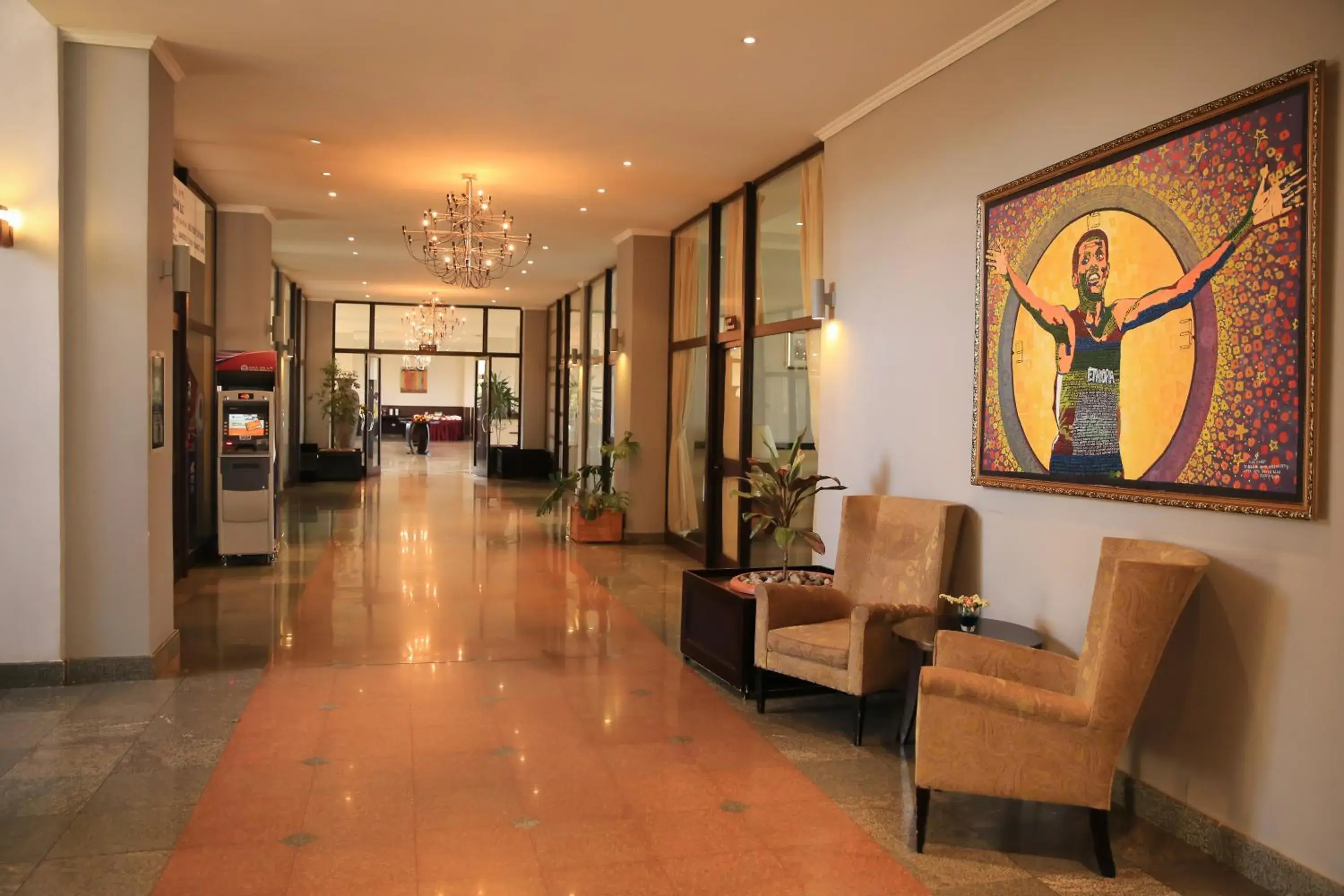 Lobby or reception in Haile Resort Hawassa Lobby or reception in Haile Resort Hawassa
