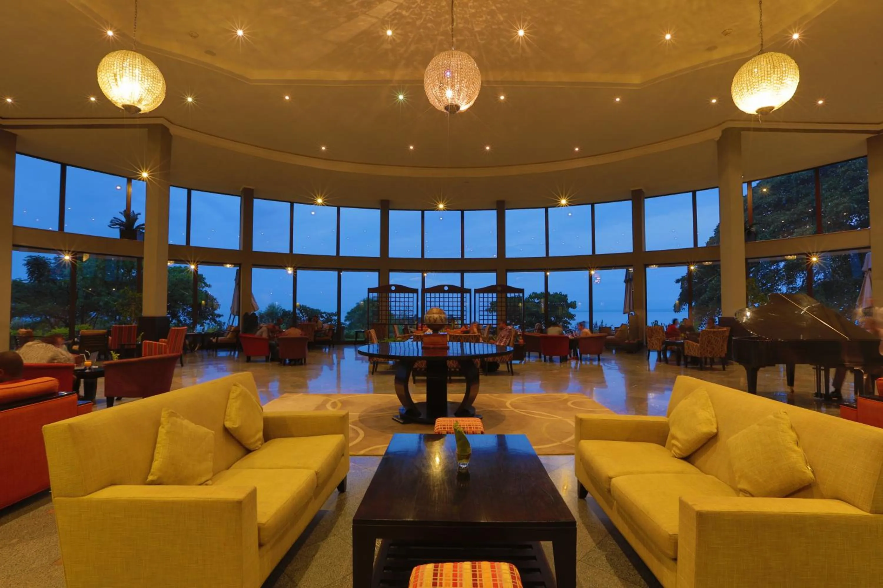 Communal lounge/ TV room in Haile Resort Hawassa