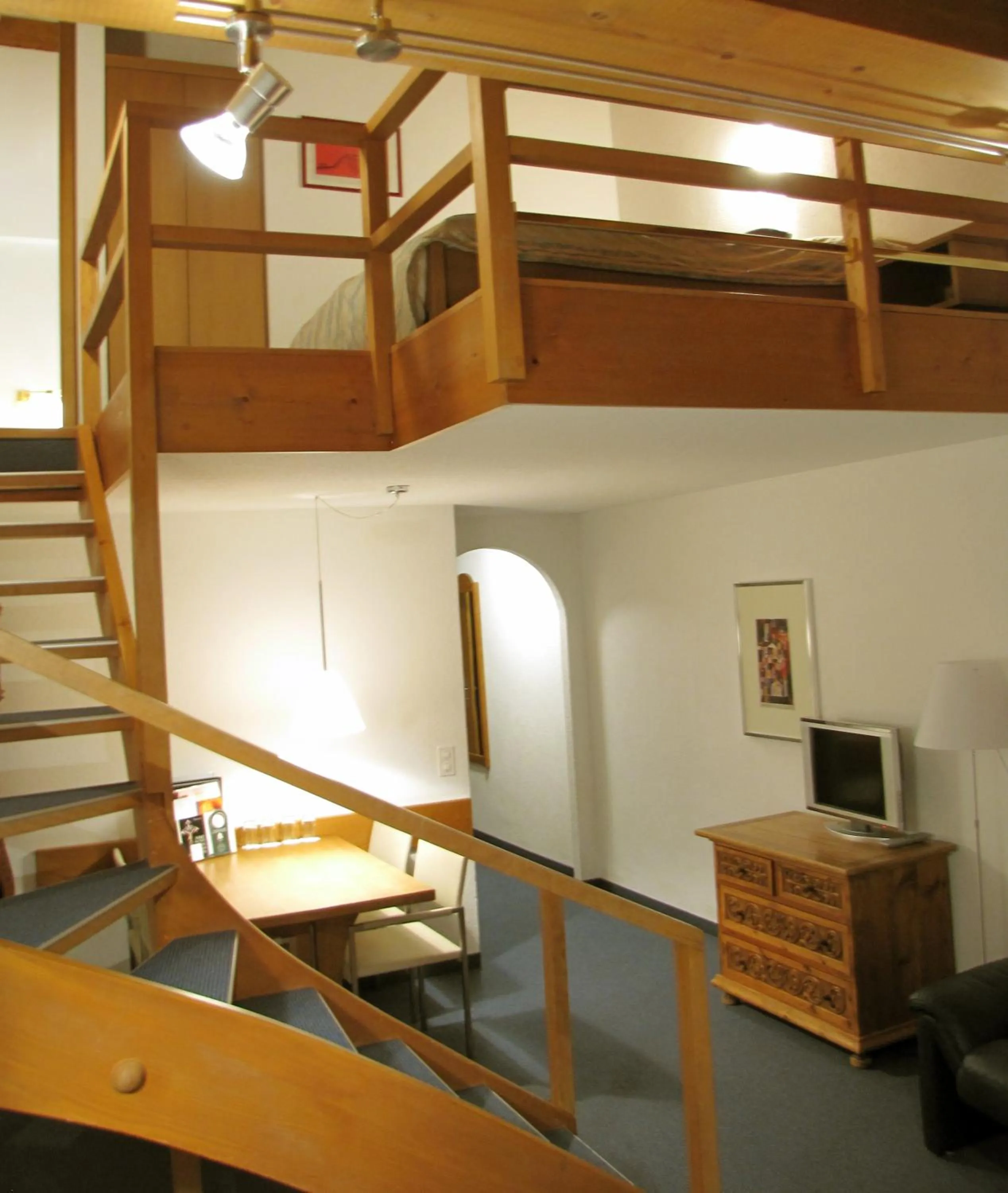 Living room in Hotel Allalin Saas-Fee