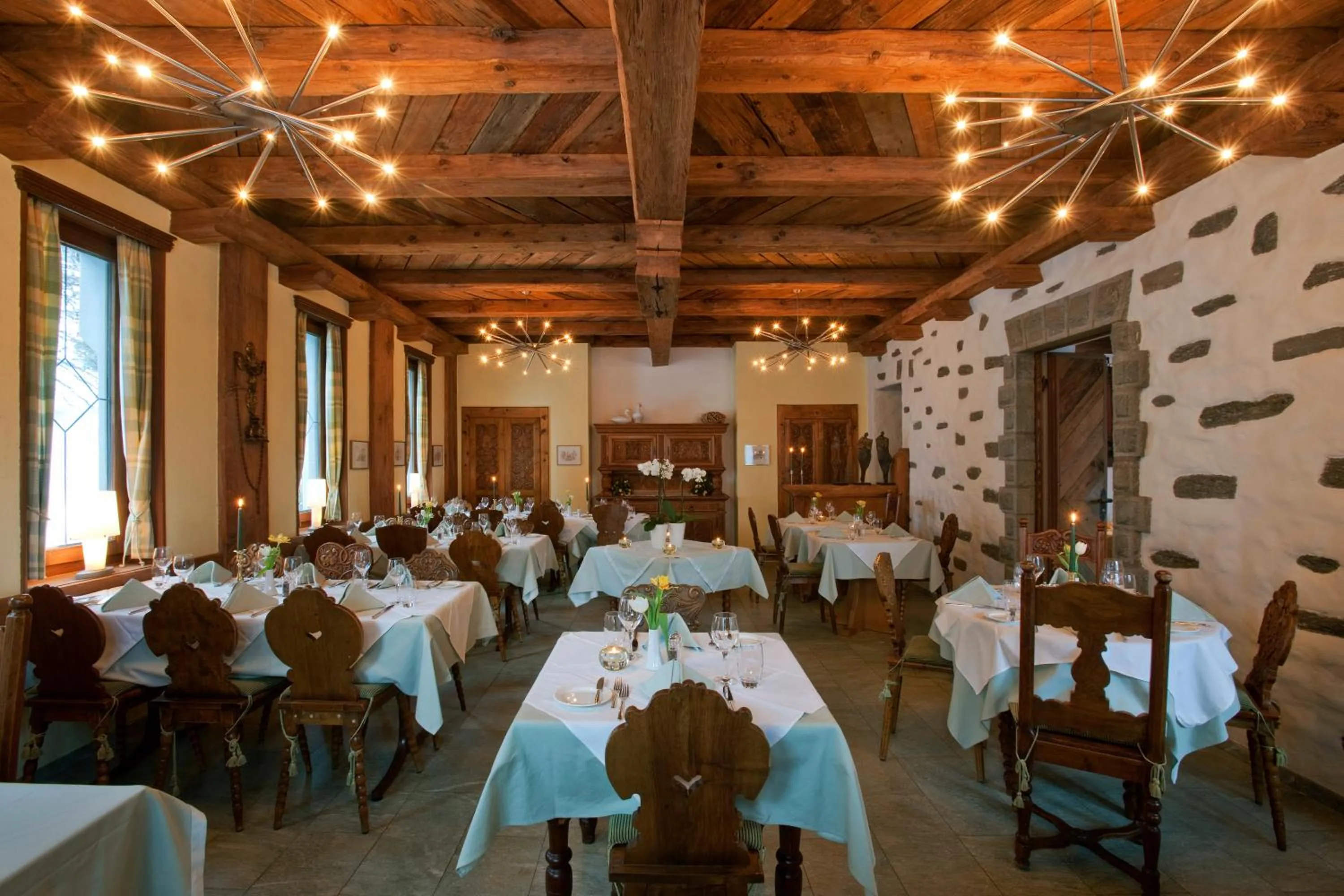 Restaurant/places to eat in Hotel Allalin Saas-Fee