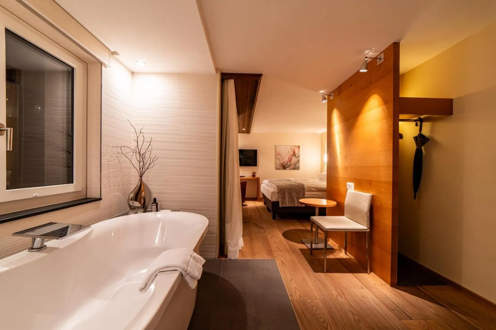 Bath in Hotel Allalin Saas-Fee