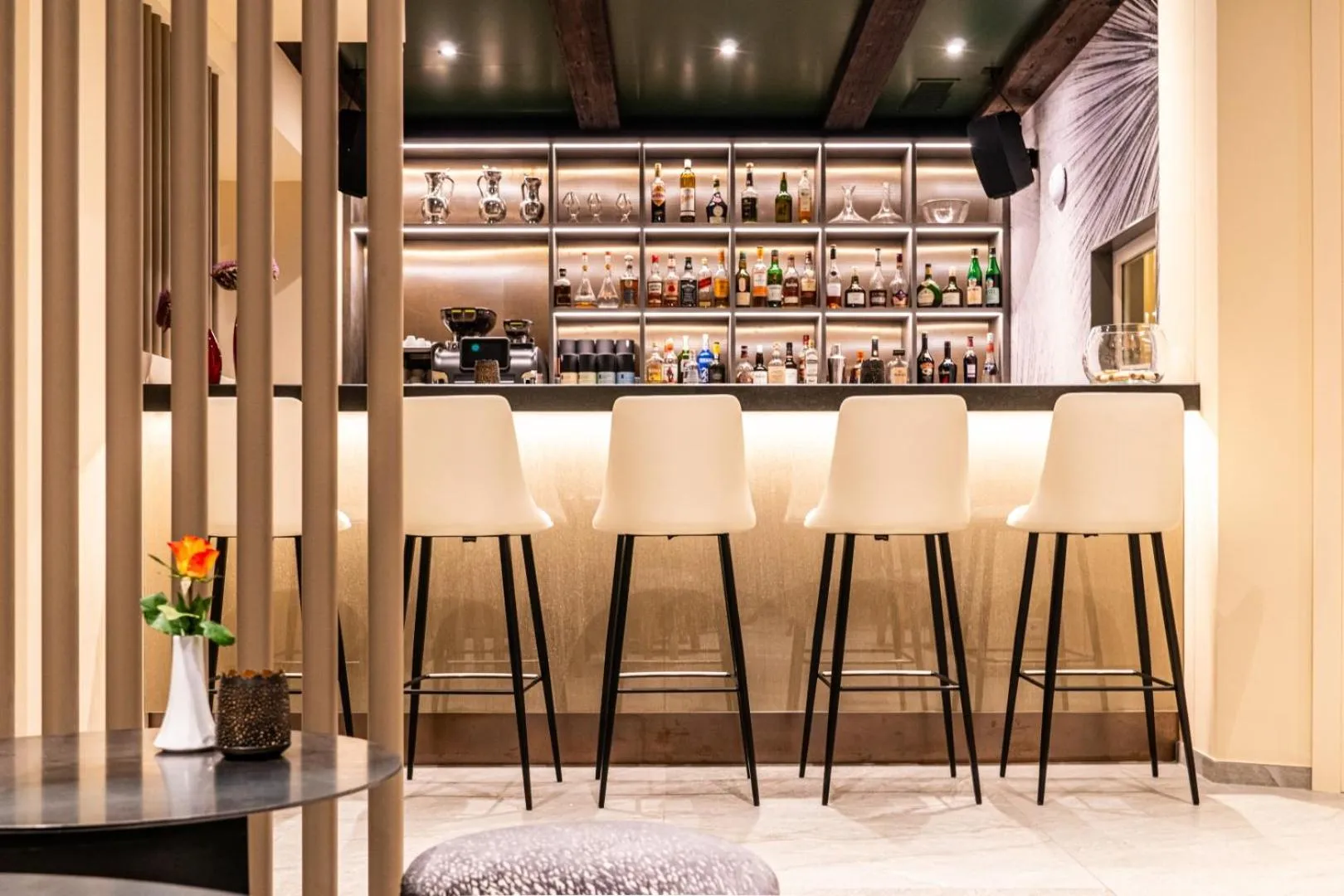 Lounge or bar in Hotel Allalin Saas-Fee