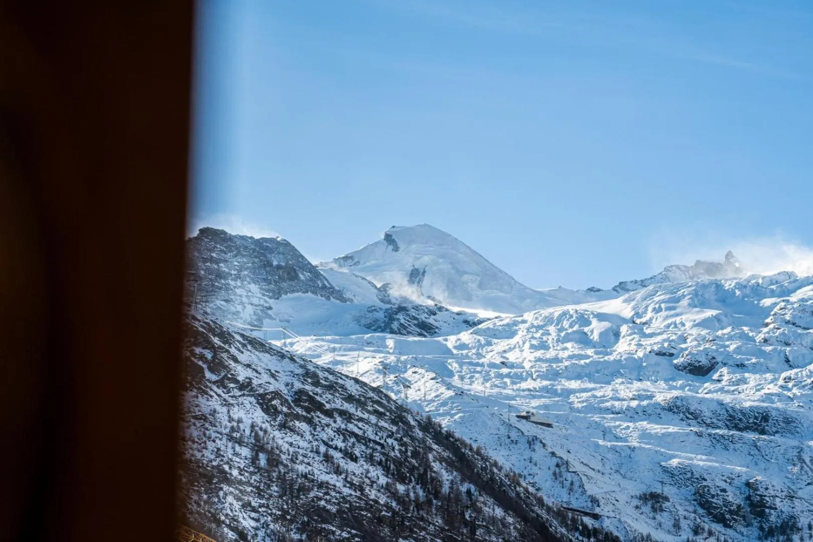 View (from property/room) in Hotel Allalin Saas-Fee
