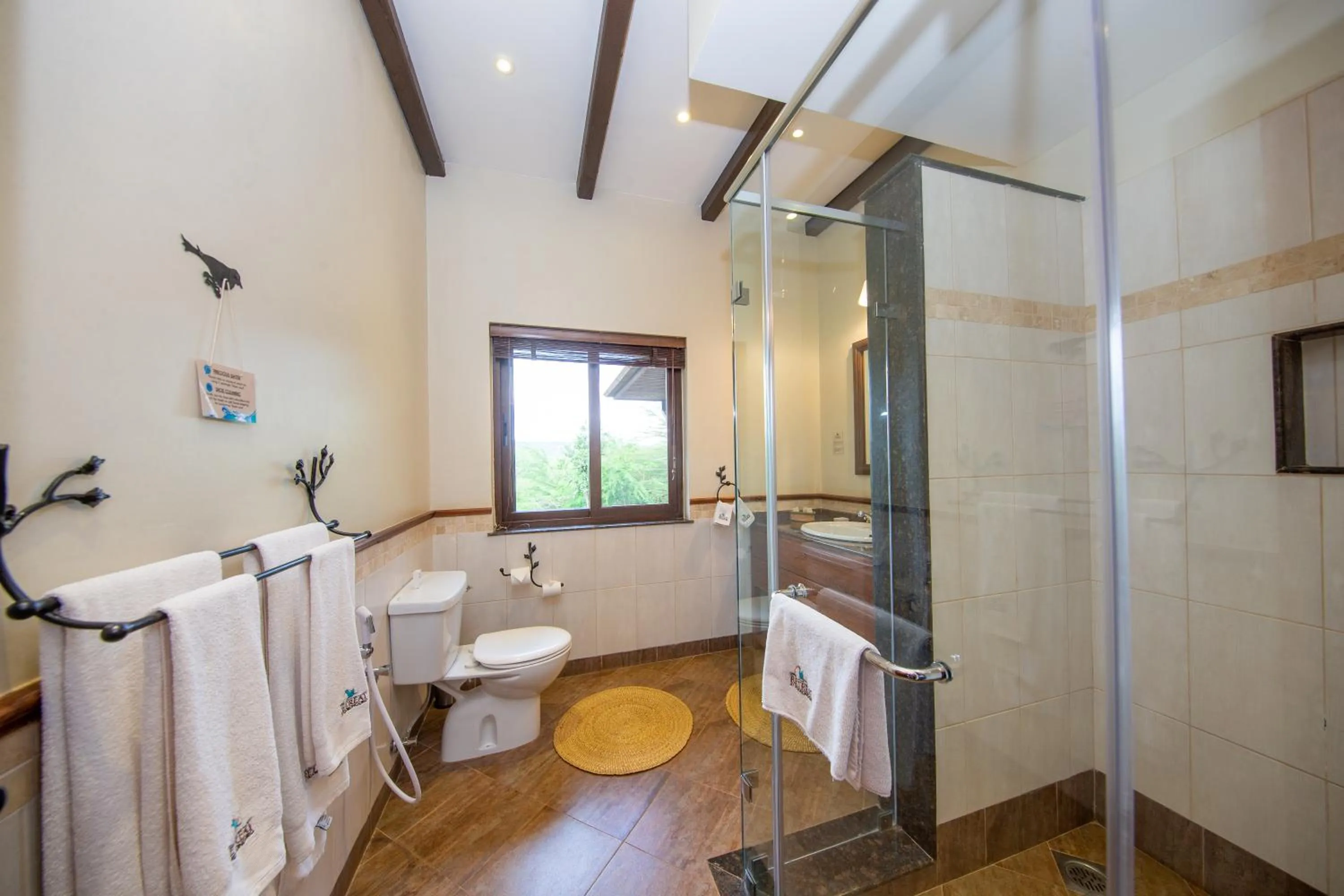 Shower in The Retreat at Ngorongoro