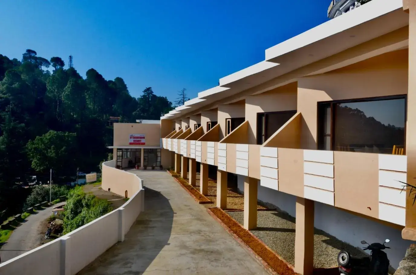 Property building in Uttarakhand resort Property building in Uttarakhand resort