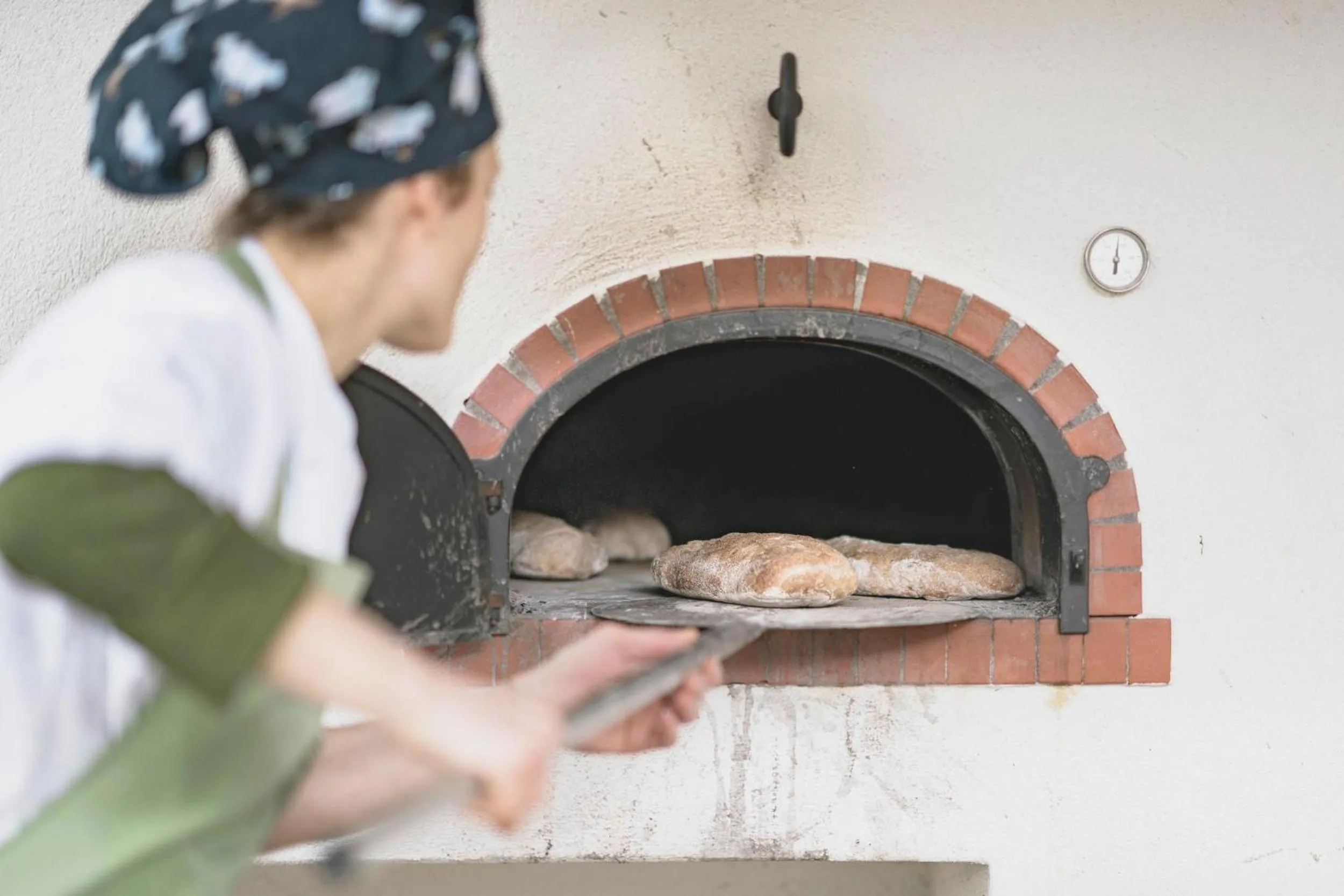 Staff in Vegan Hotel La Vimea