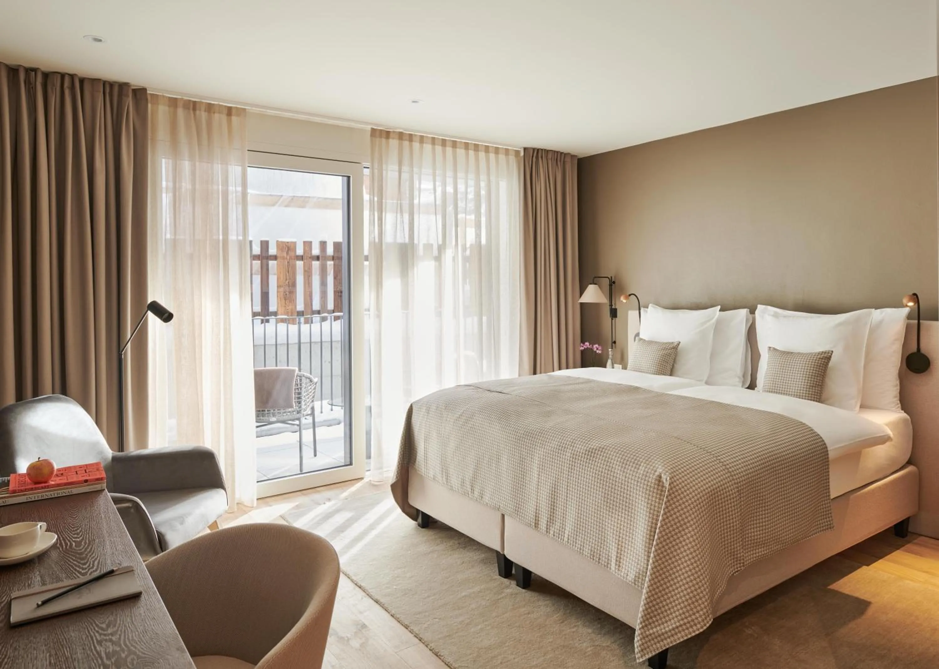 Photo of the whole room in SchlossHotel Zermatt Active & CBD Spa Hotel