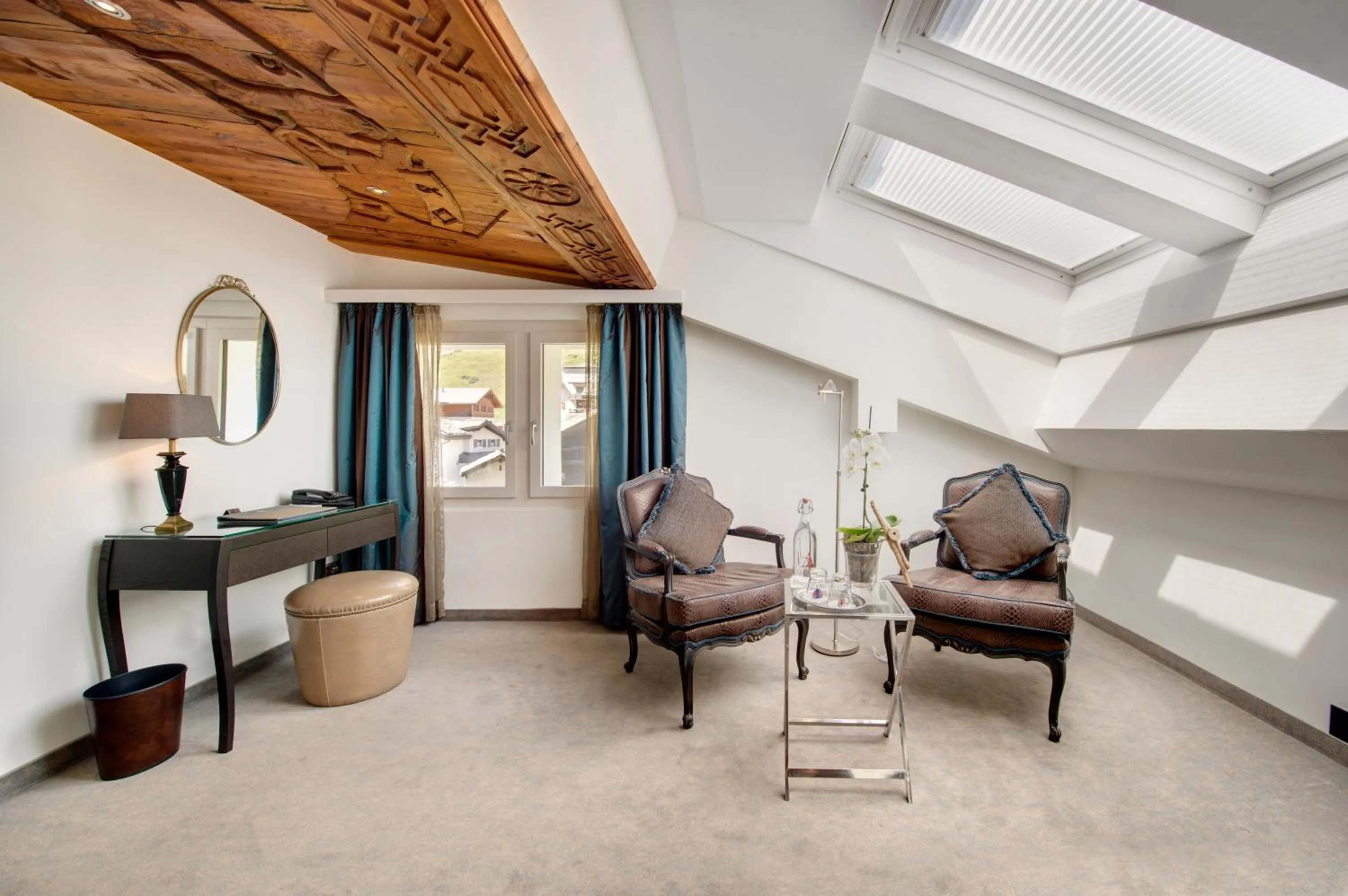 Seating Area in SchlossHotel Zermatt Active & CBD Spa Hotel