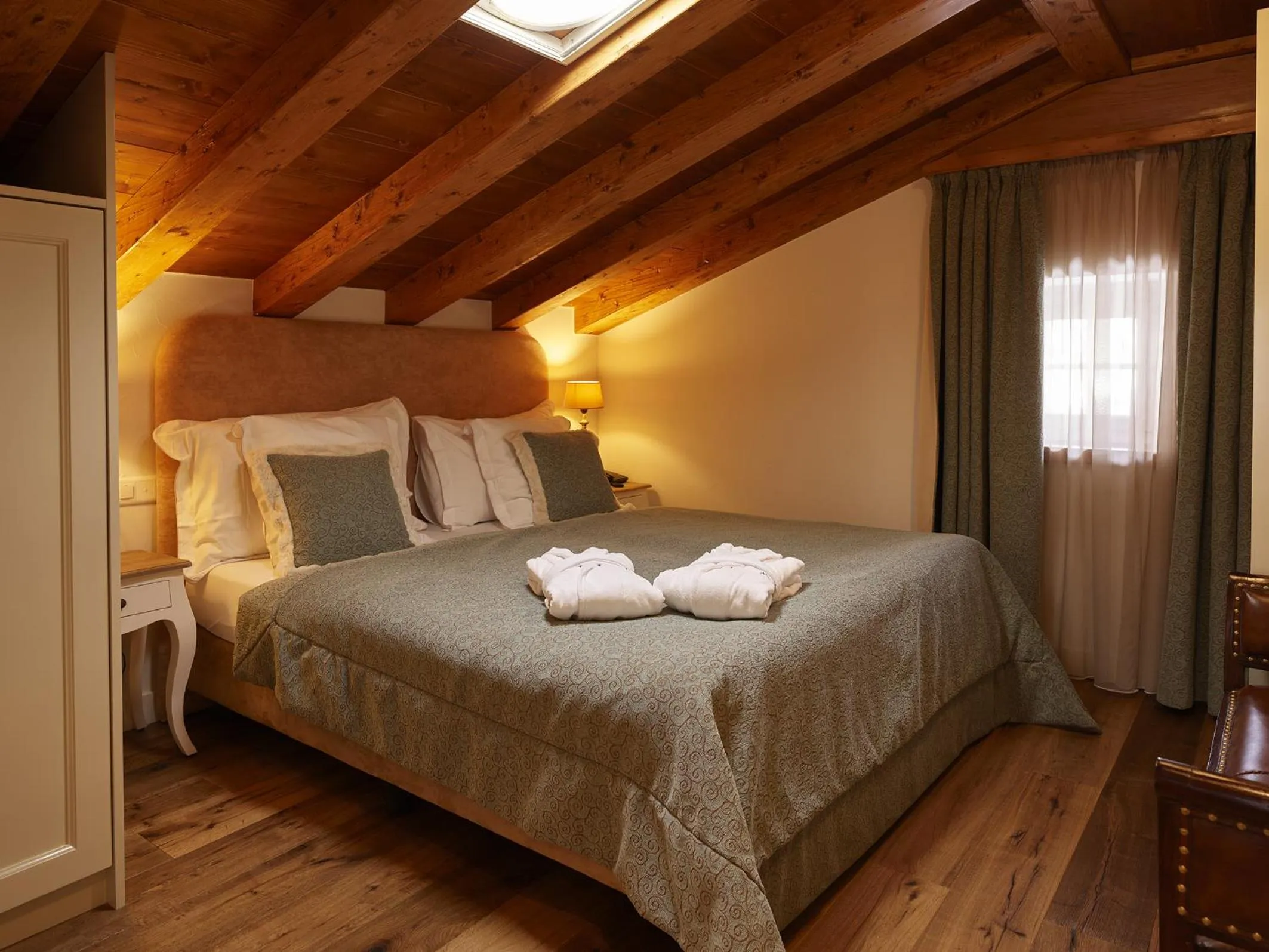 Bedroom in SchlossHotel Zermatt Active & CBD Spa Hotel