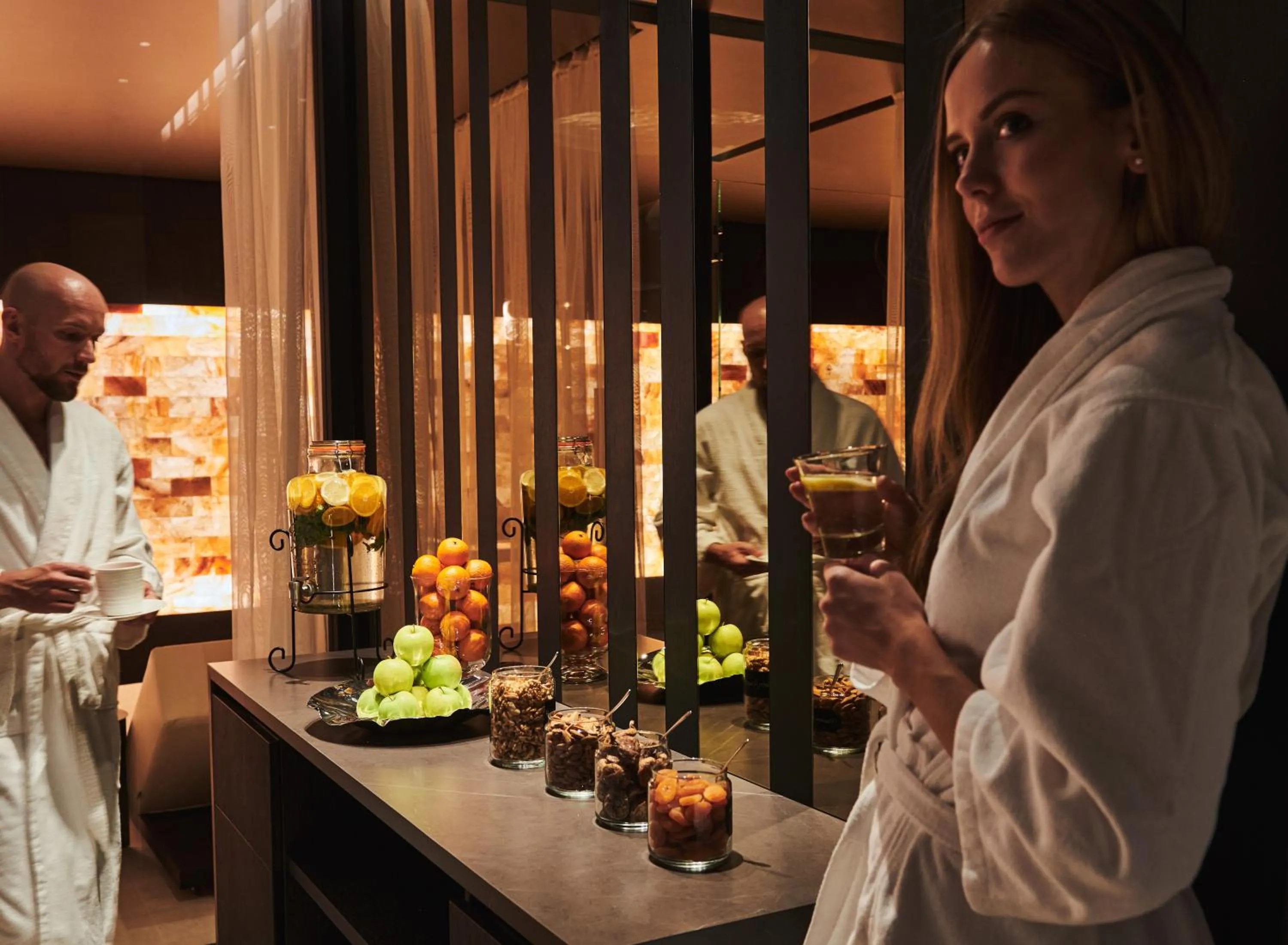 Spa and wellness centre/facilities in SchlossHotel Zermatt Active & CBD Spa Hotel