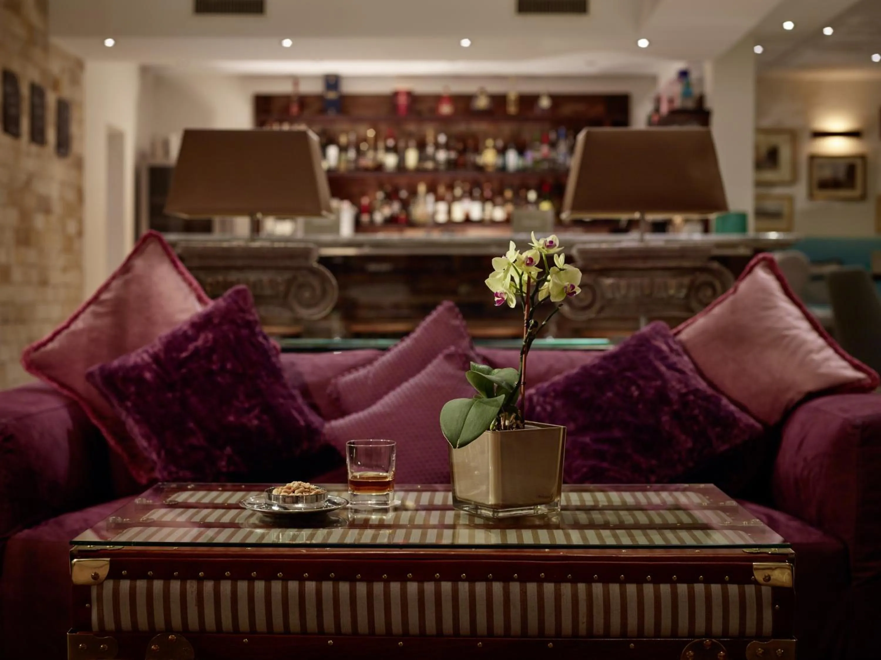 Lobby or reception in SchlossHotel Zermatt Active & CBD Spa Hotel