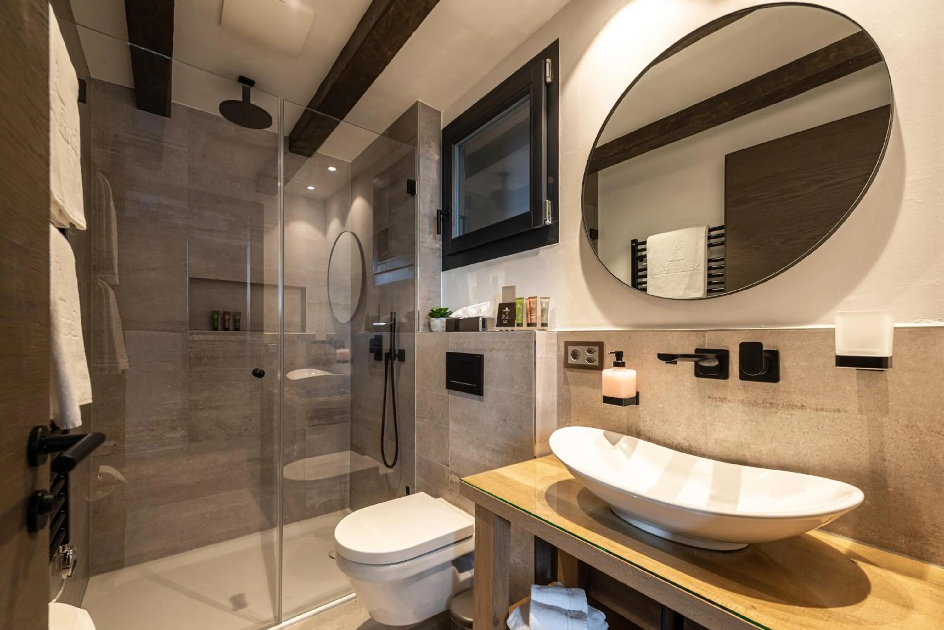 Shower, Bathroom in SchlossHotel Zermatt Active & CBD Spa Hotel