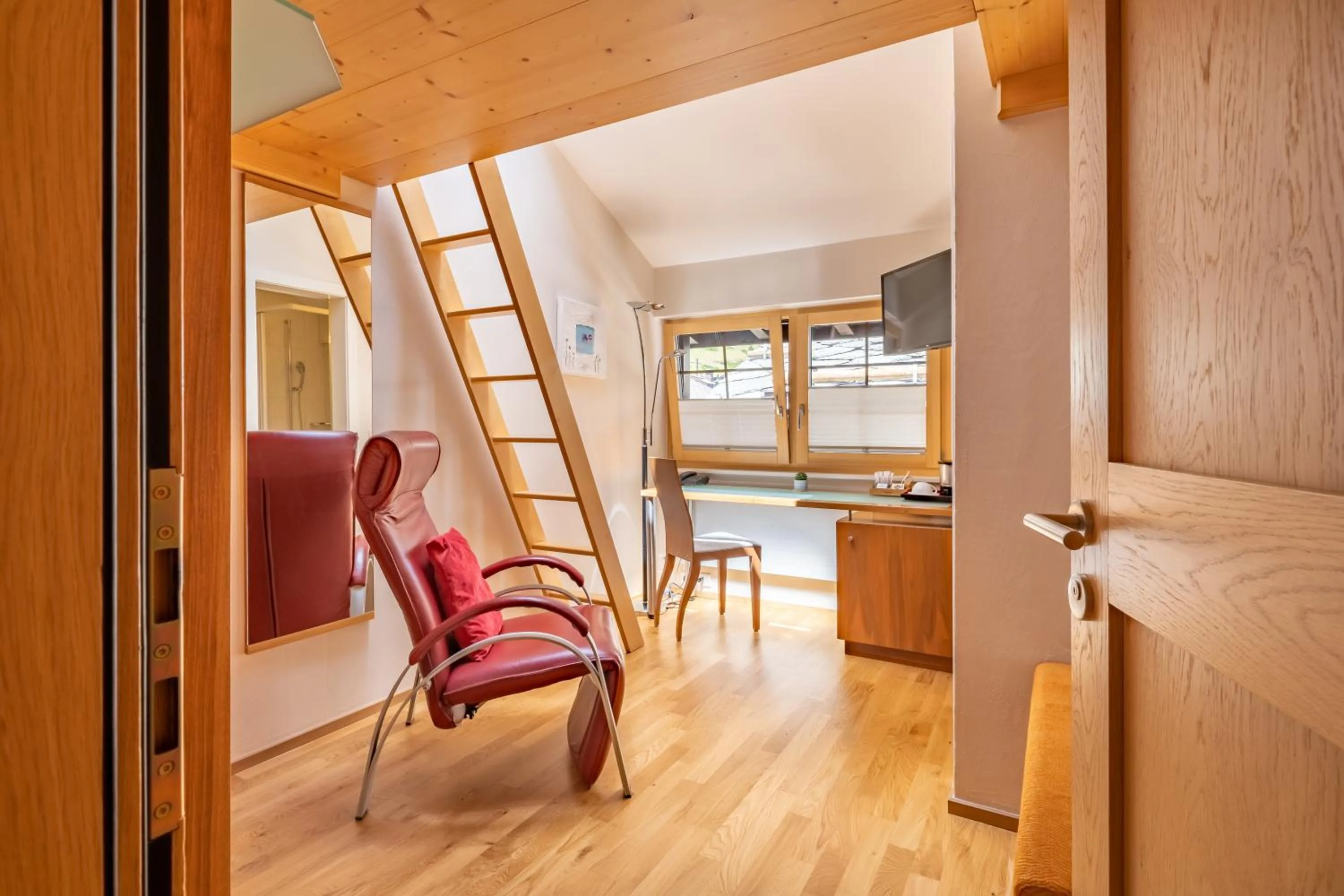 Seating area in Hotel Pollux