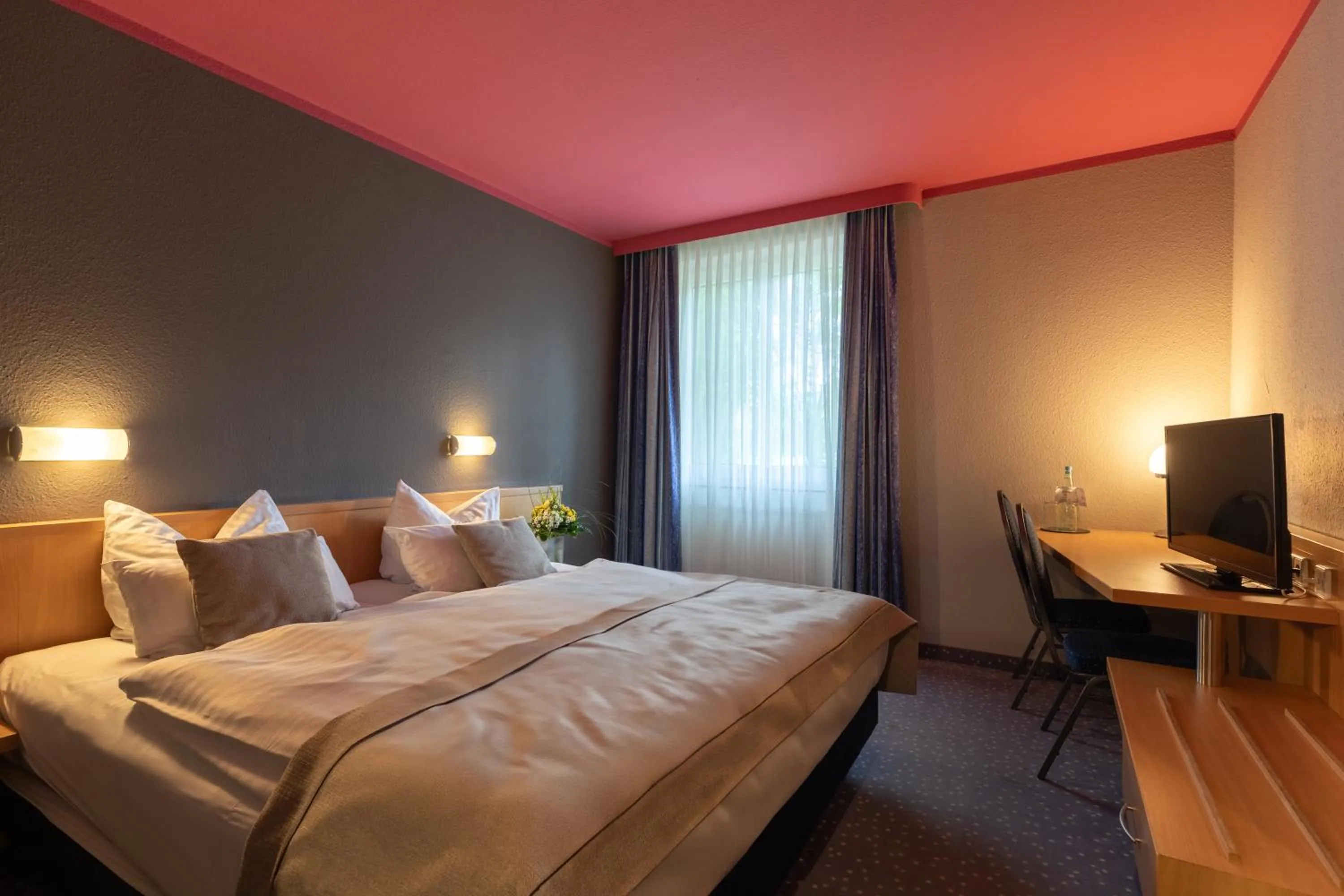 Bed in Novum Hotel Seegraben Cottbus