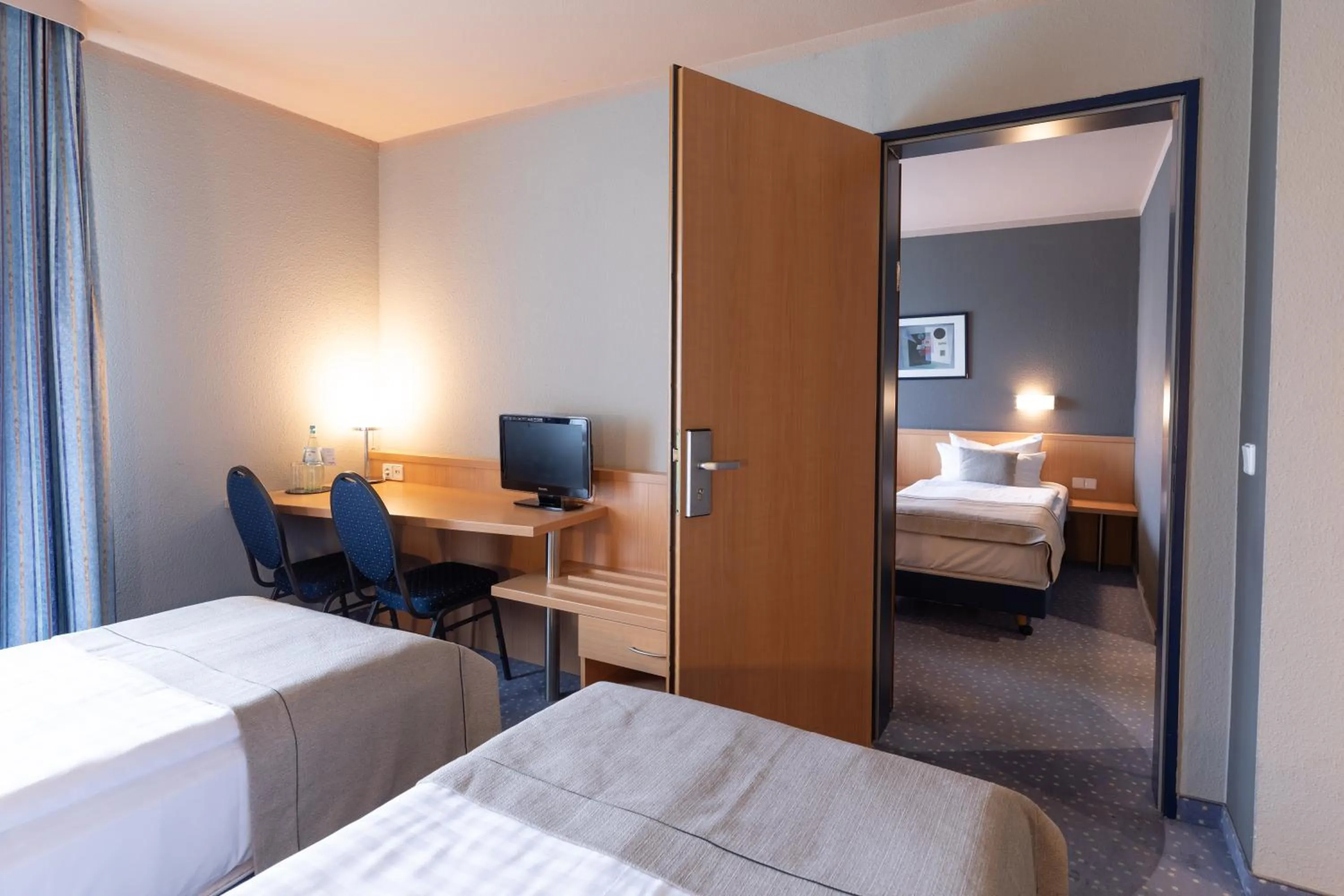 Bed in Novum Hotel Seegraben Cottbus