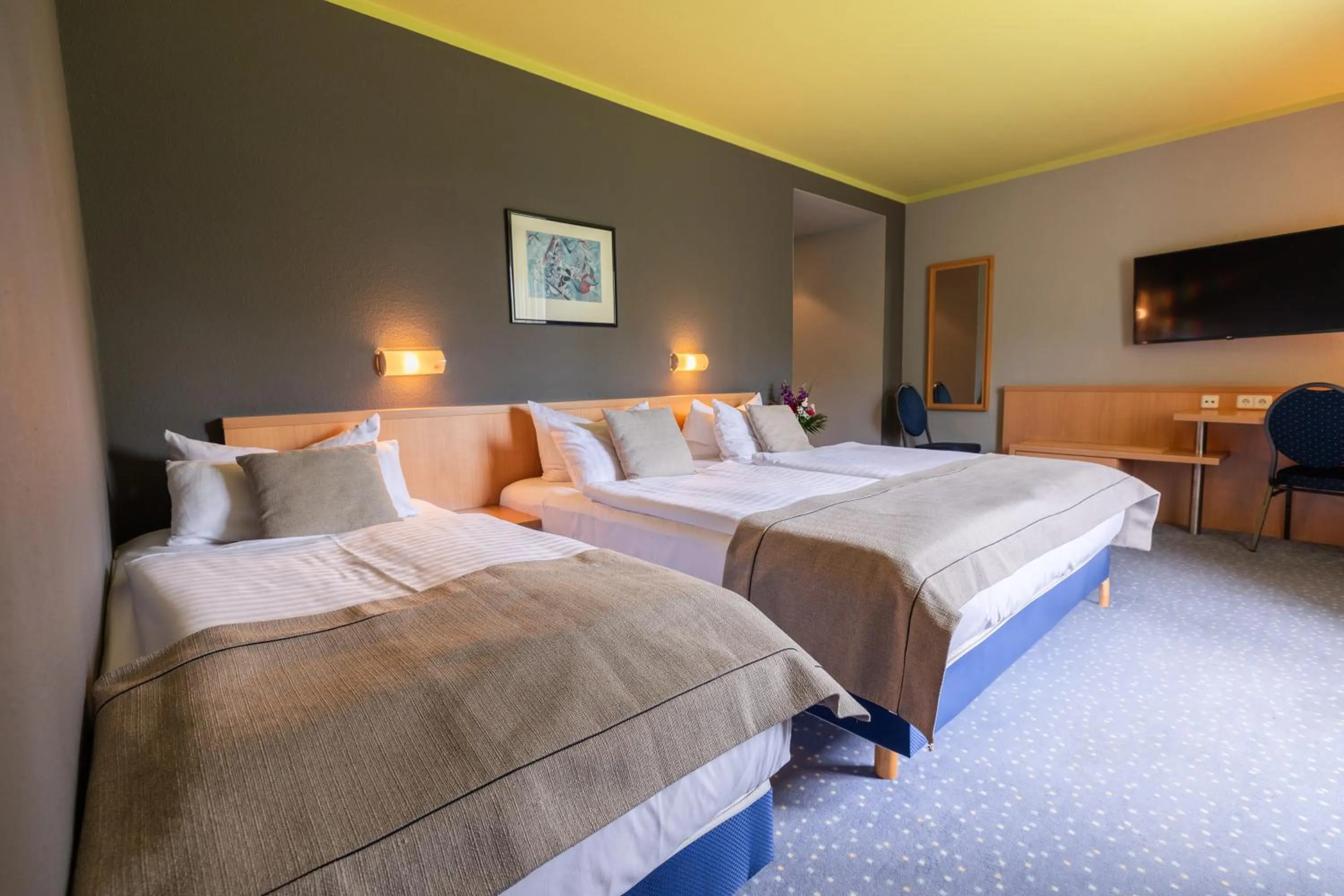 Bed in Novum Hotel Seegraben Cottbus