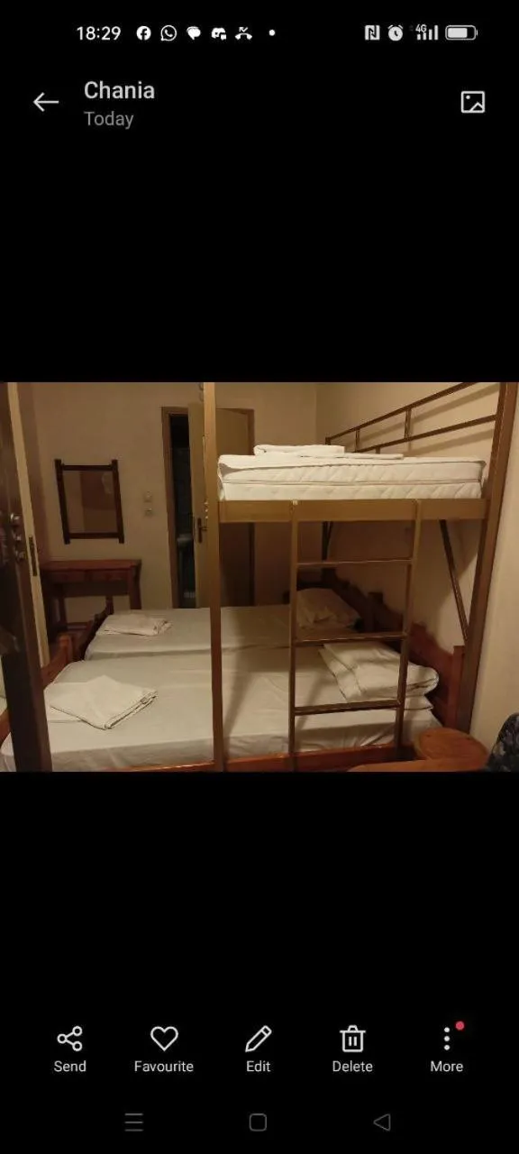 Bed in Constantinos Budget Beds