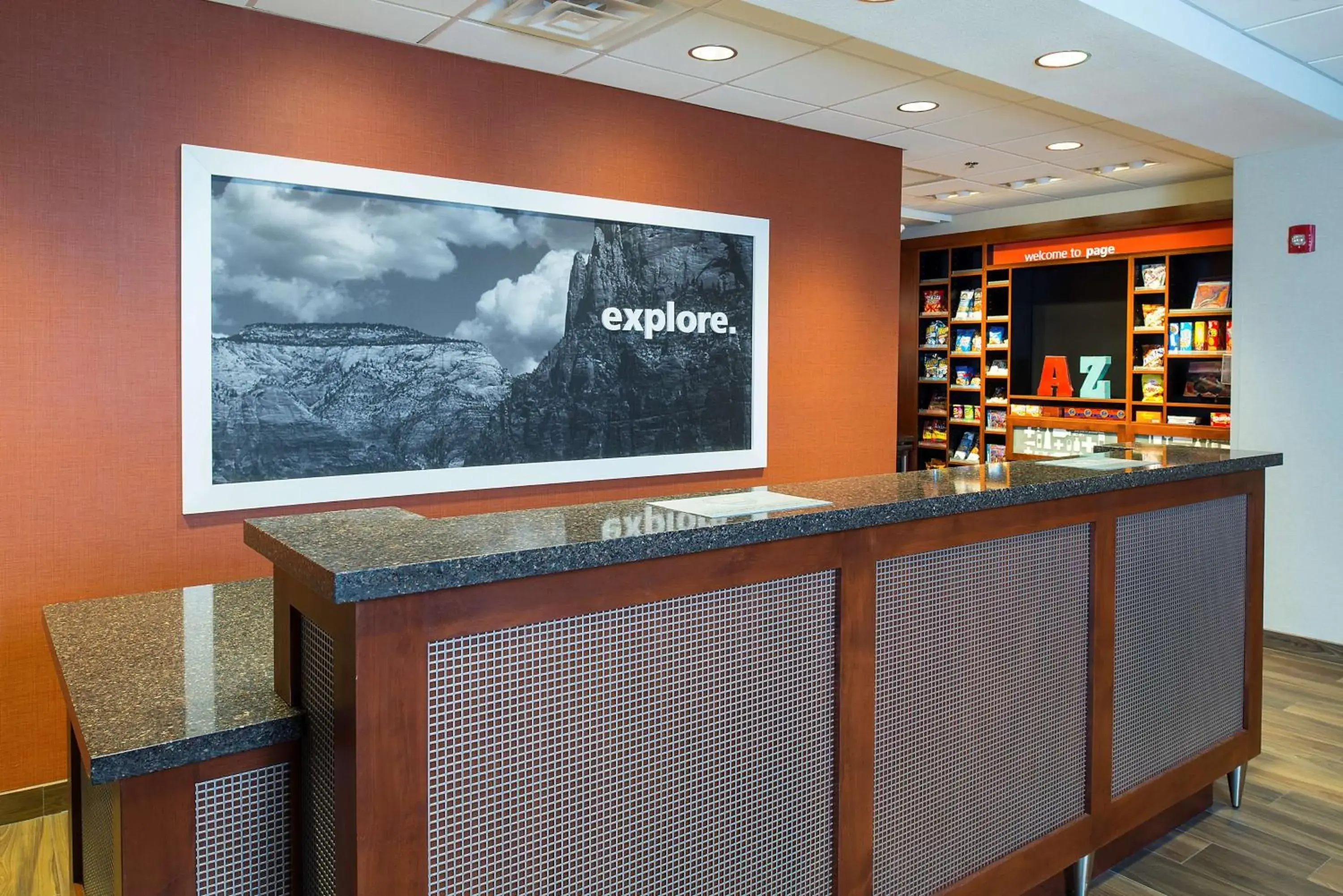 Lobby or reception in Hampton Inn & Suites Page - Lake Powell Lobby or reception in Hampton Inn & Suites Page - Lake Powell